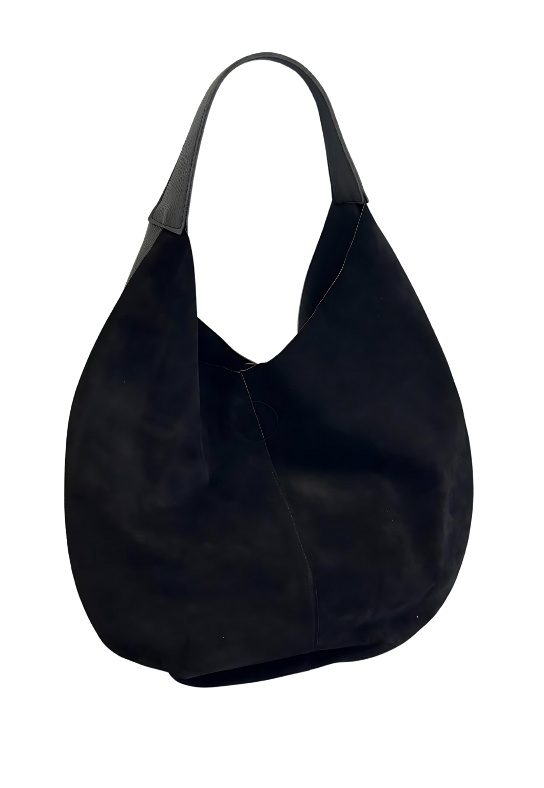 Hobo-Tasche aus echtem Wildleder für Damen