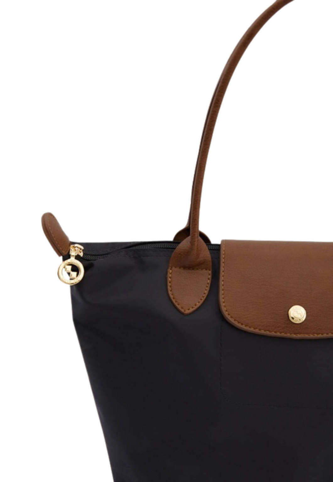 Women's Genuine Leather Detailed Foldable Shoulder Bag