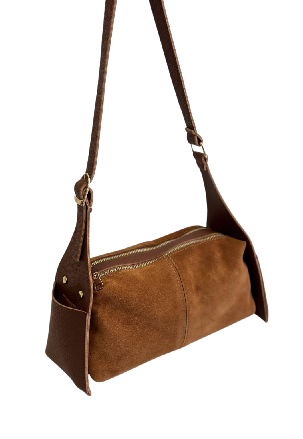 Women's Genuine Suede Leather Shoulder Bag