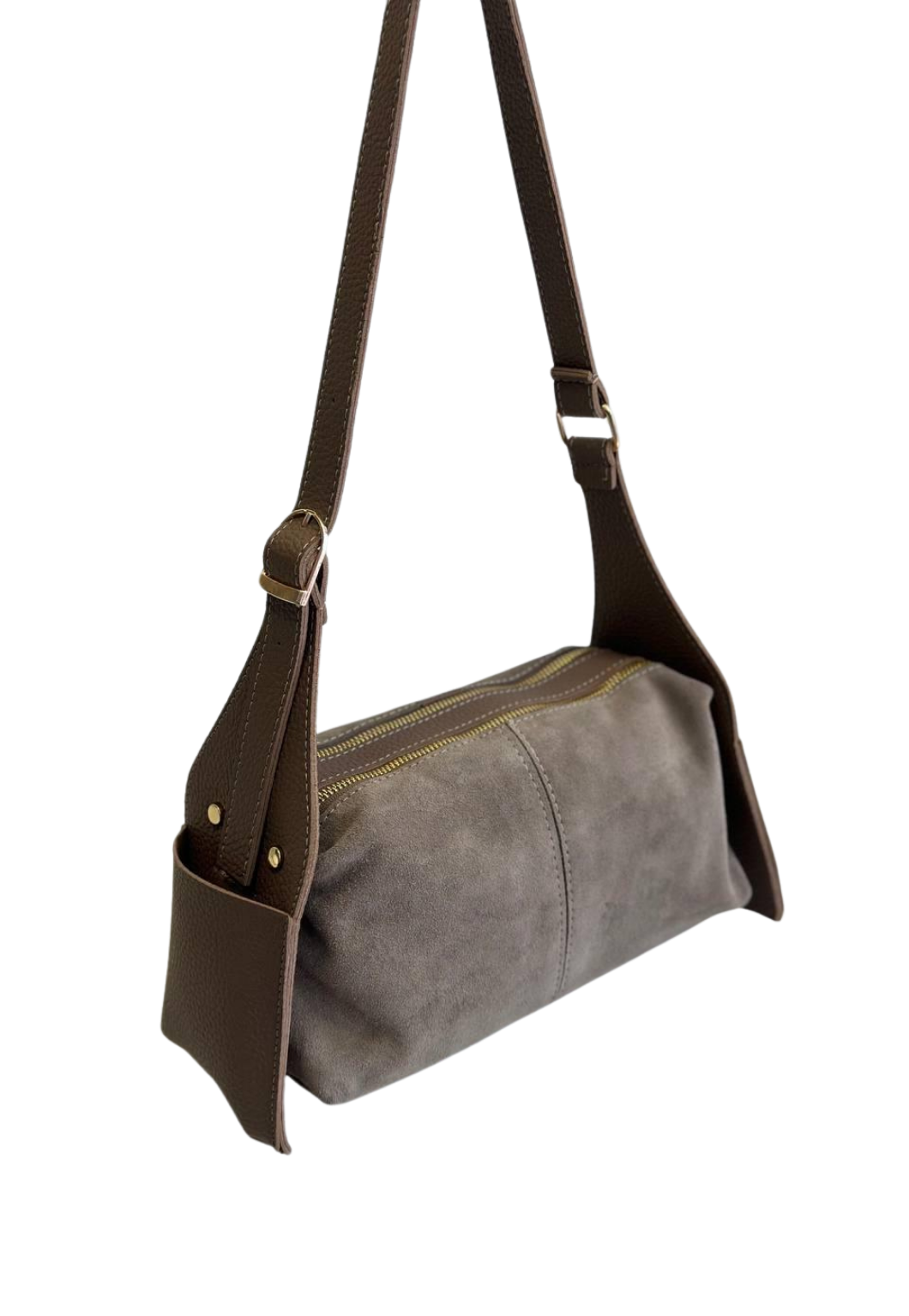 Women's Genuine Suede Leather Shoulder Bag