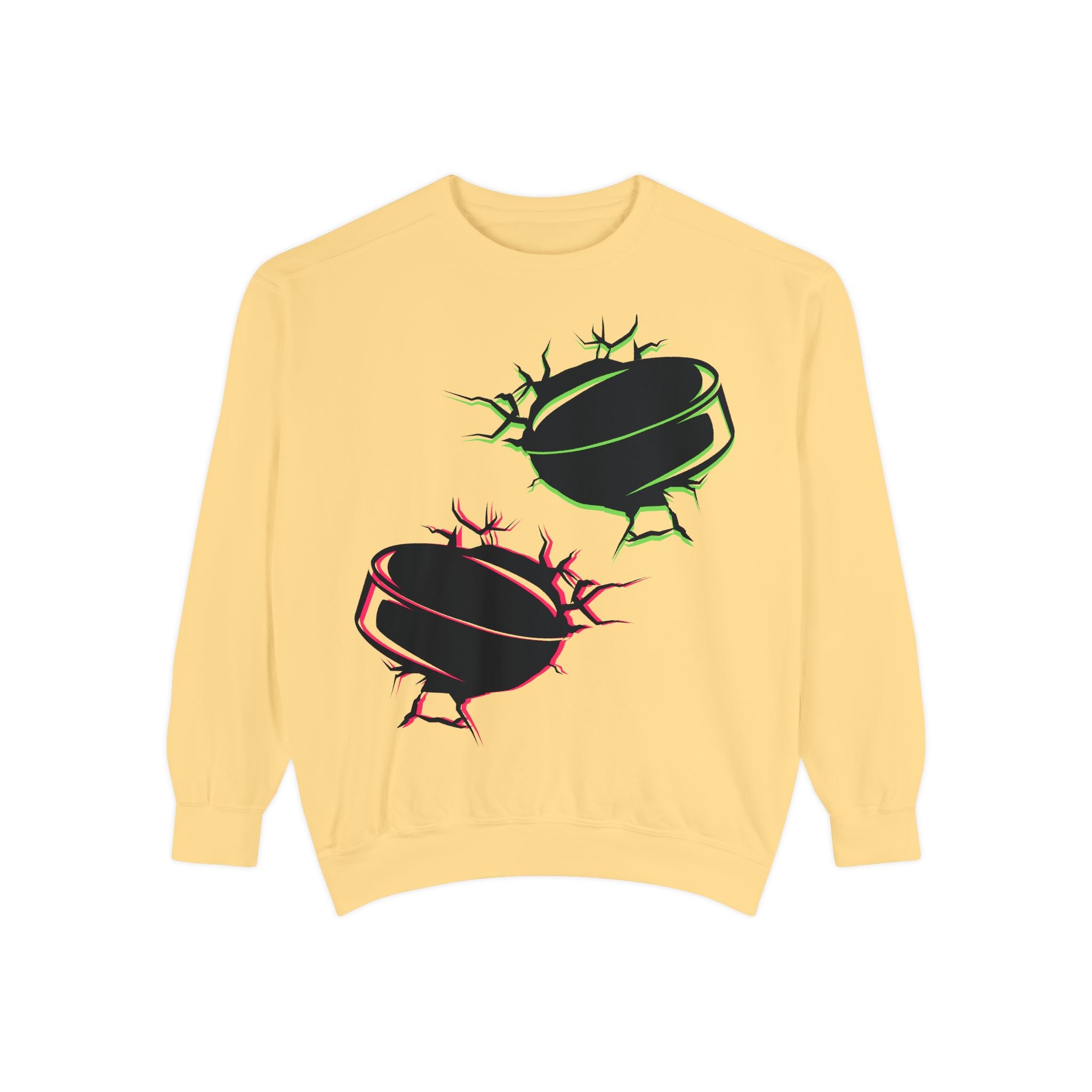 Heated Rivalry Inspired Hockey Puck Sweatshirt Unisex Romance Book Fan Merch