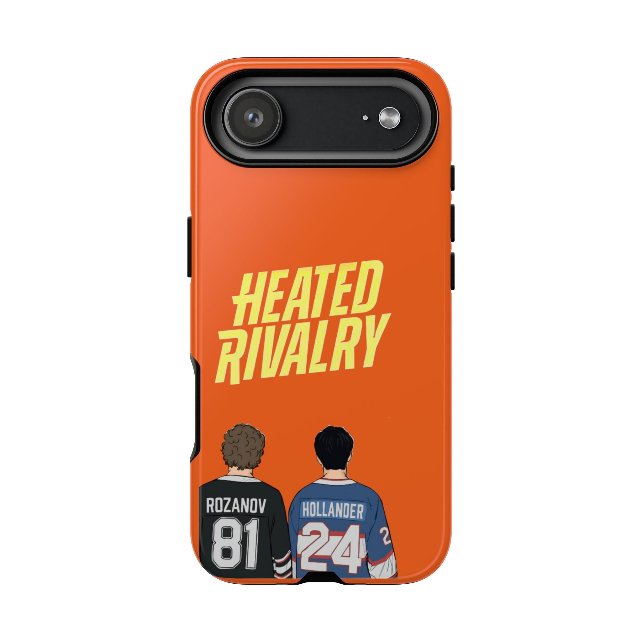 Heated Rivalry Hockey iPhone Case Sports Romance Phone Case Hockey Fan Gift Protective Tough Case