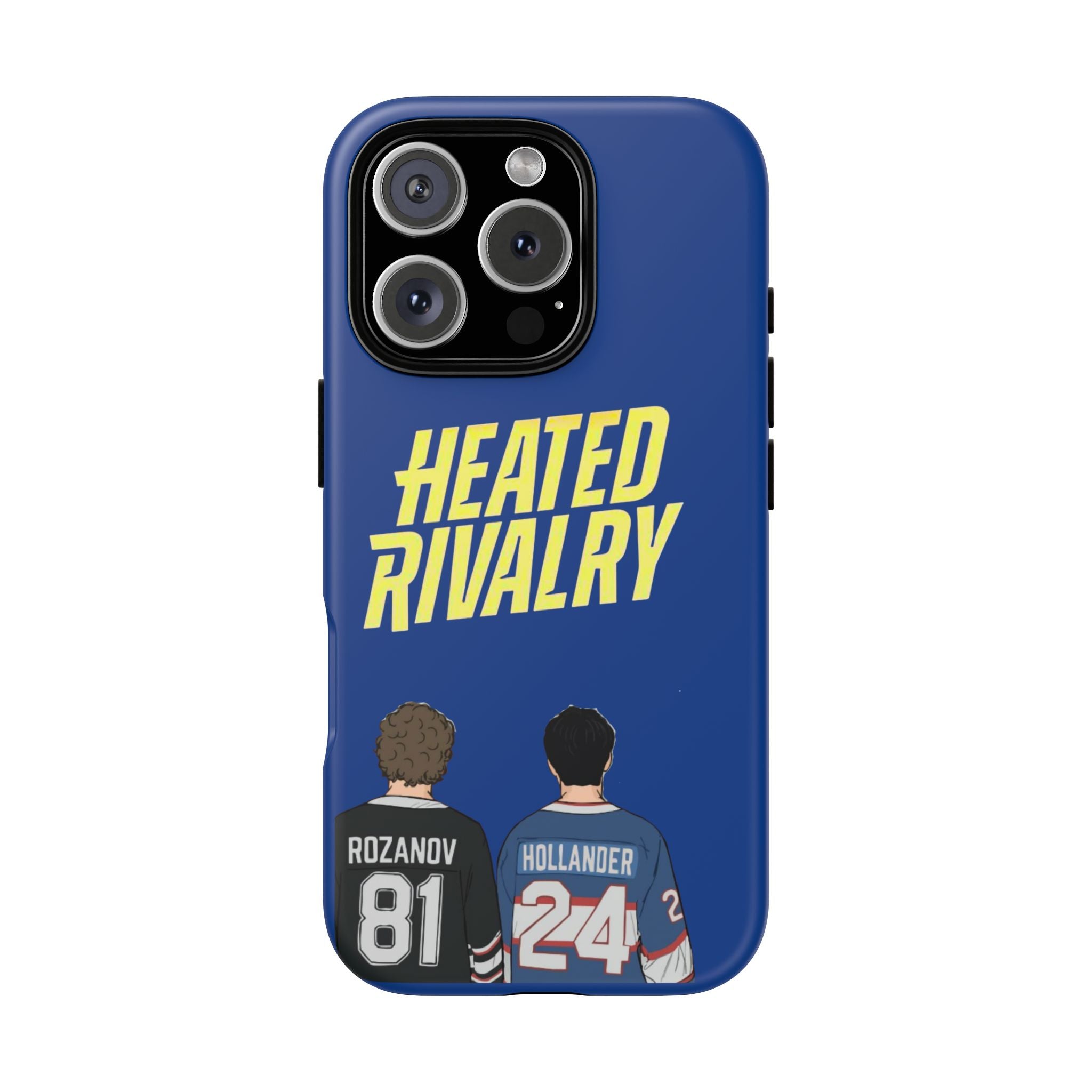 Heated Rivalry Hockey iPhone Case Sports Romance Phone Case Hockey Fan Gift Protective Tough Case