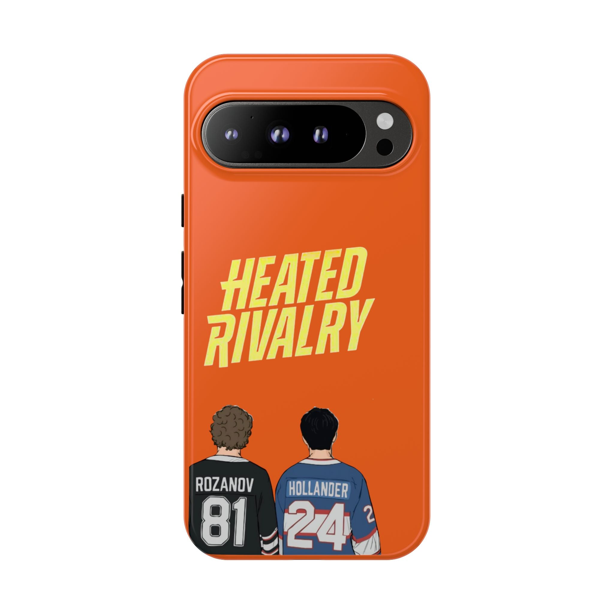 Heated Rivalry Hockey iPhone Case Sports Romance Phone Case Hockey Fan Gift Protective Tough Case