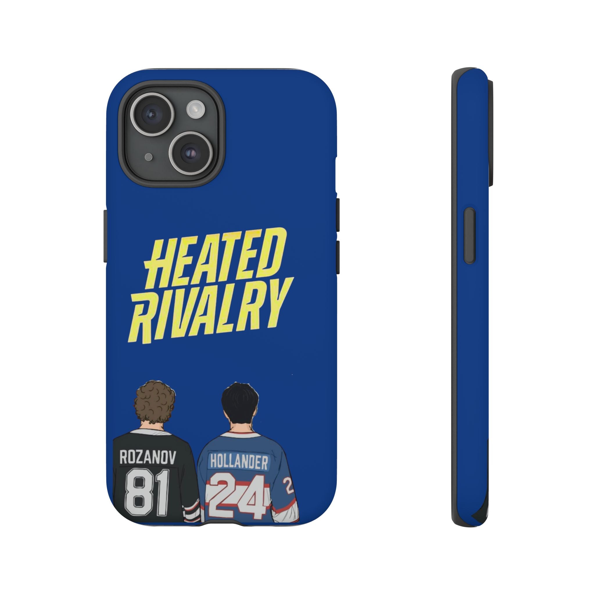 Heated Rivalry Hockey iPhone Case Sports Romance Phone Case Hockey Fan Gift Protective Tough Case