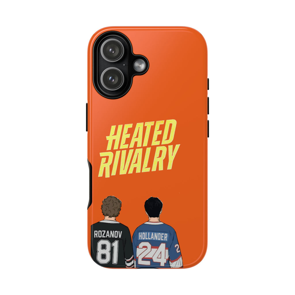 Heated Rivalry Hockey iPhone Case Sports Romance Phone Case Hockey Fan Gift Protective Tough Case