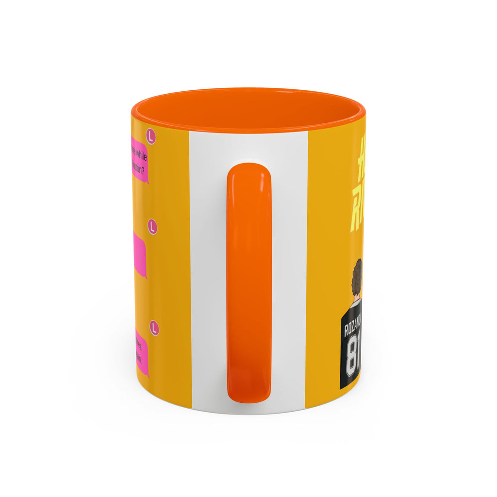 TV Show Inspired Text Message Mug Fandom Coffee Mug Accent Ceramic Cup Gift for Him Gift for Her Funny Dialogue Mug