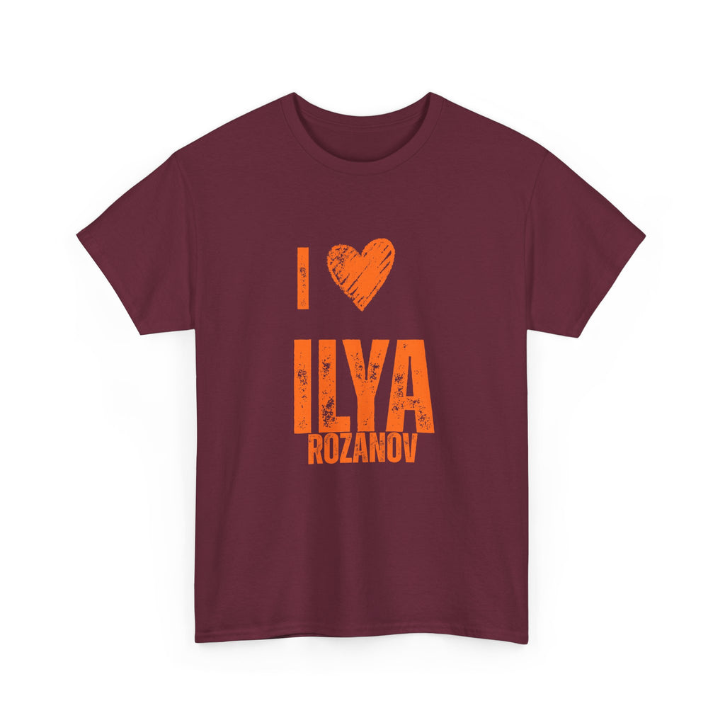 I Love Ilya Rozanov Unisex T Shirt Rozanov 81 Hockey Shirt Fan Inspired Graphic Tee