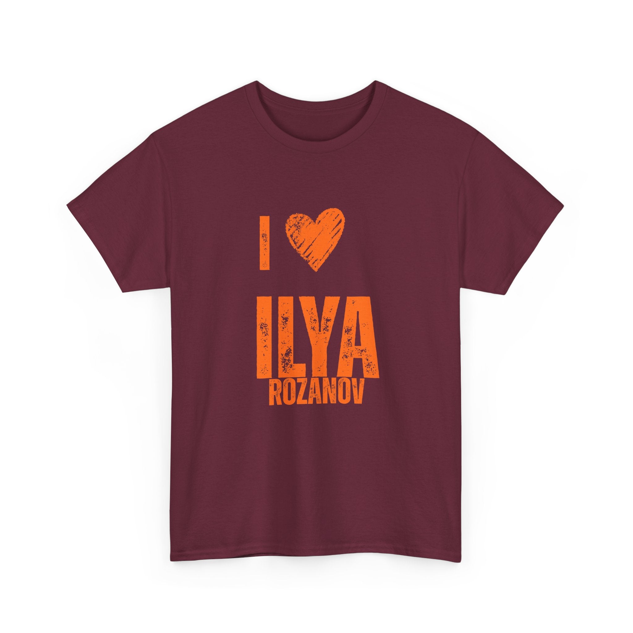 I Love Ilya Rozanov Unisex T Shirt Rozanov 81 Hockey Shirt Fan Inspired Graphic Tee