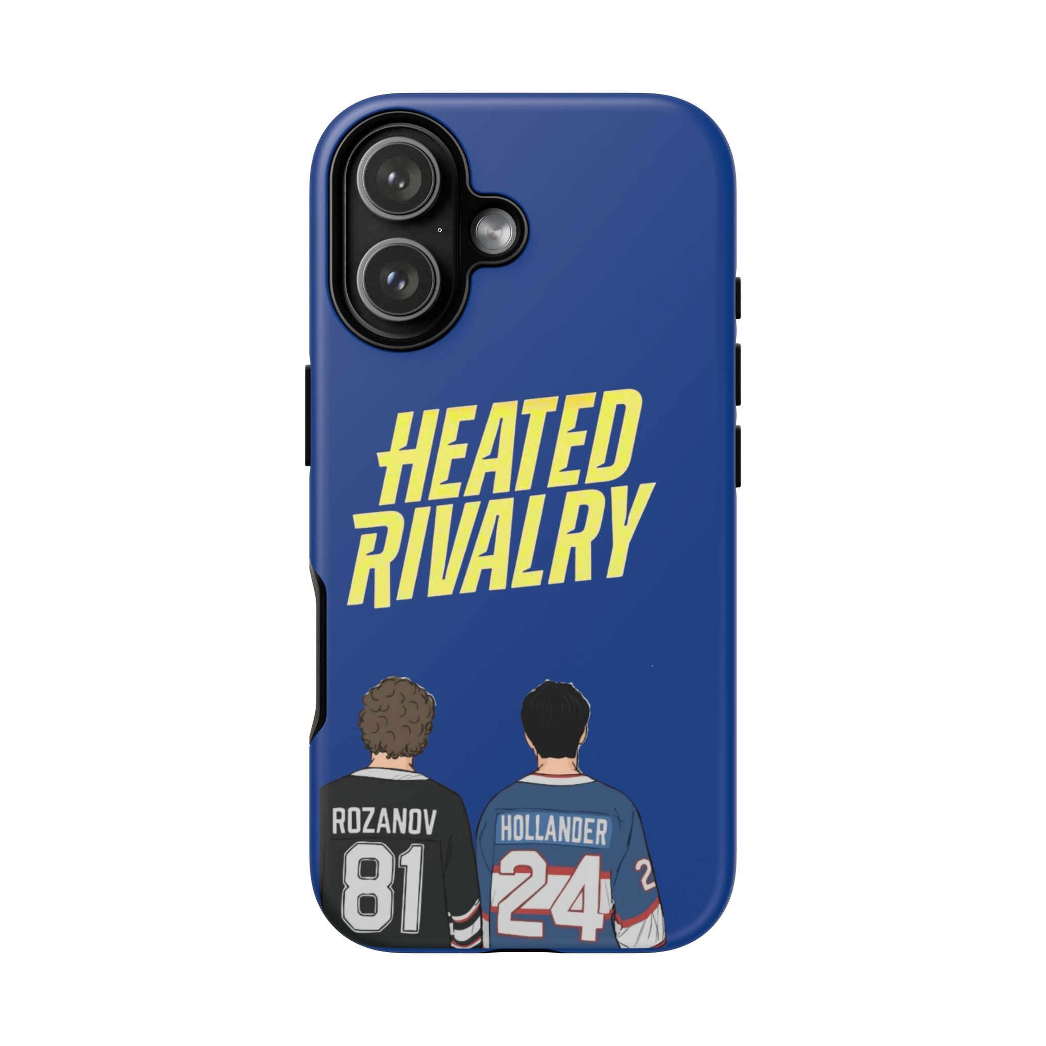 Heated Rivalry Hockey iPhone Case Sports Romance Phone Case Hockey Fan Gift Protective Tough Case