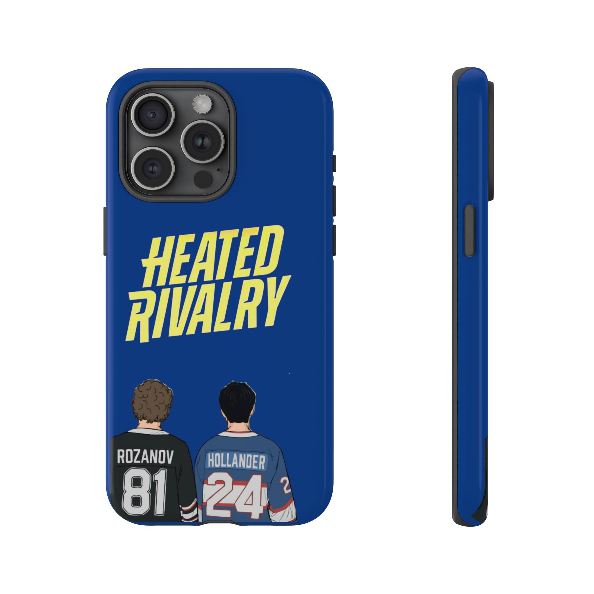 Heated Rivalry Hockey iPhone Case Sports Romance Phone Case Hockey Fan Gift Protective Tough Case