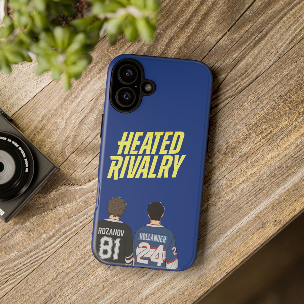 Heated Rivalry Hockey iPhone Case Sports Romance Phone Case Hockey Fan Gift Protective Tough Case