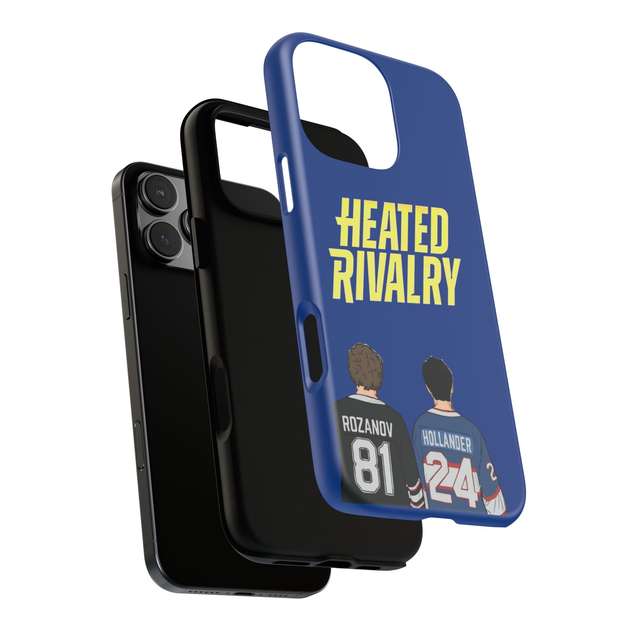 Heated Rivalry Hockey iPhone Case Sports Romance Phone Case Hockey Fan Gift Protective Tough Case
