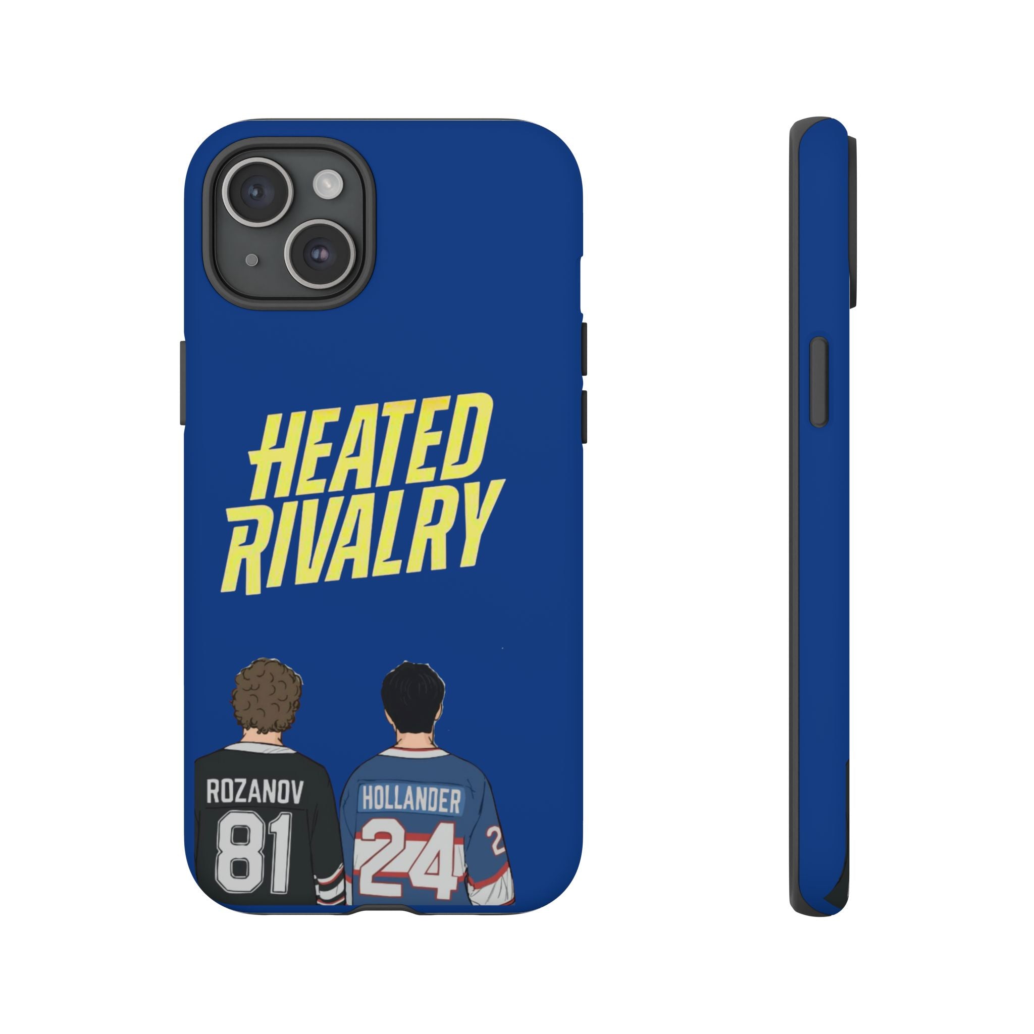 Heated Rivalry Hockey iPhone Case Sports Romance Phone Case Hockey Fan Gift Protective Tough Case