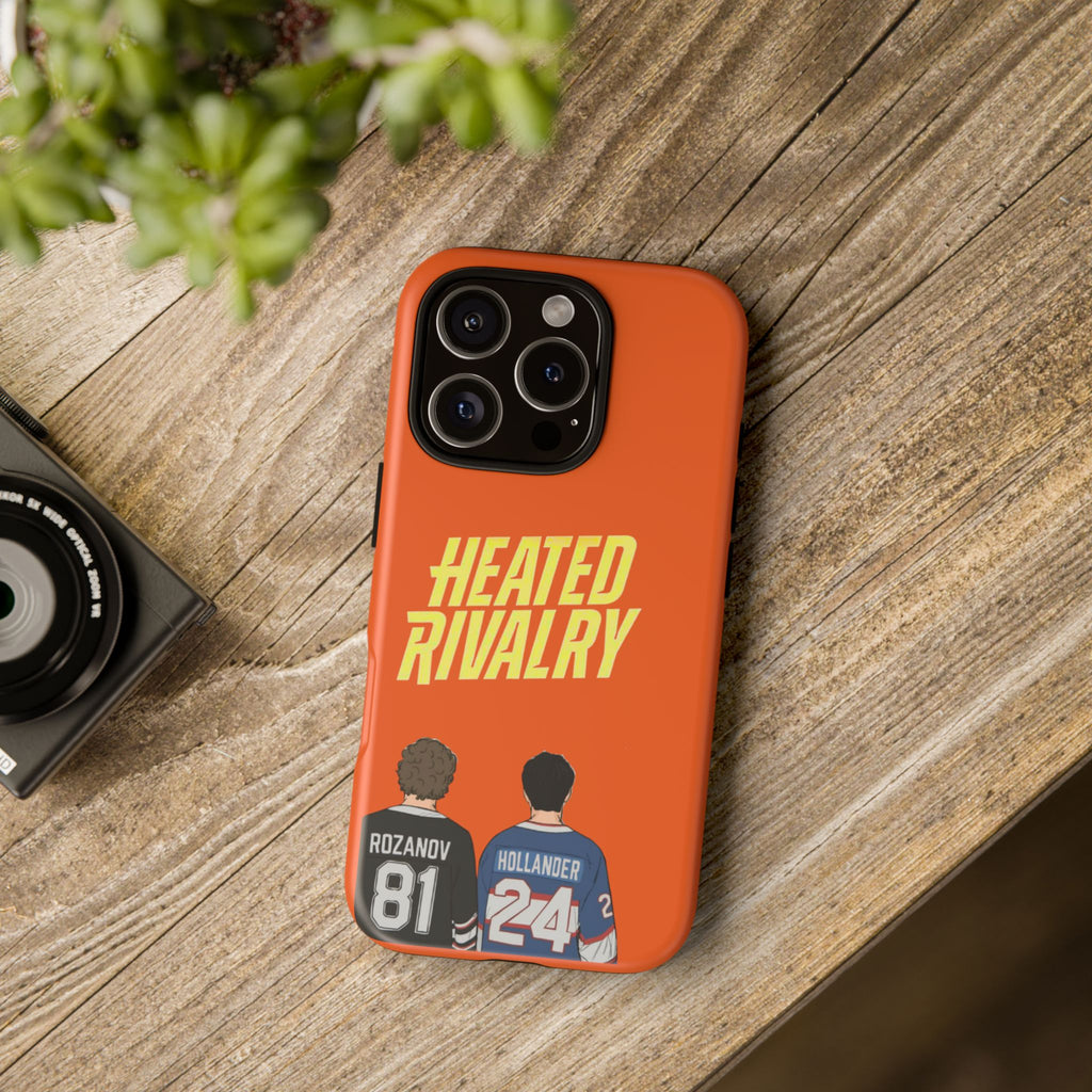 Heated Rivalry Hockey iPhone Case Sports Romance Phone Case Hockey Fan Gift Protective Tough Case