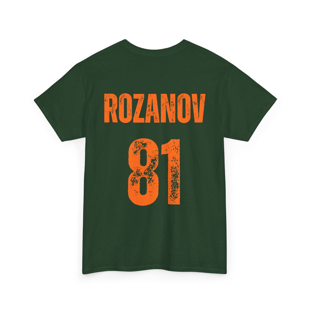I Love Ilya Rozanov Unisex T Shirt Rozanov 81 Hockey Shirt Fan Inspired Graphic Tee
