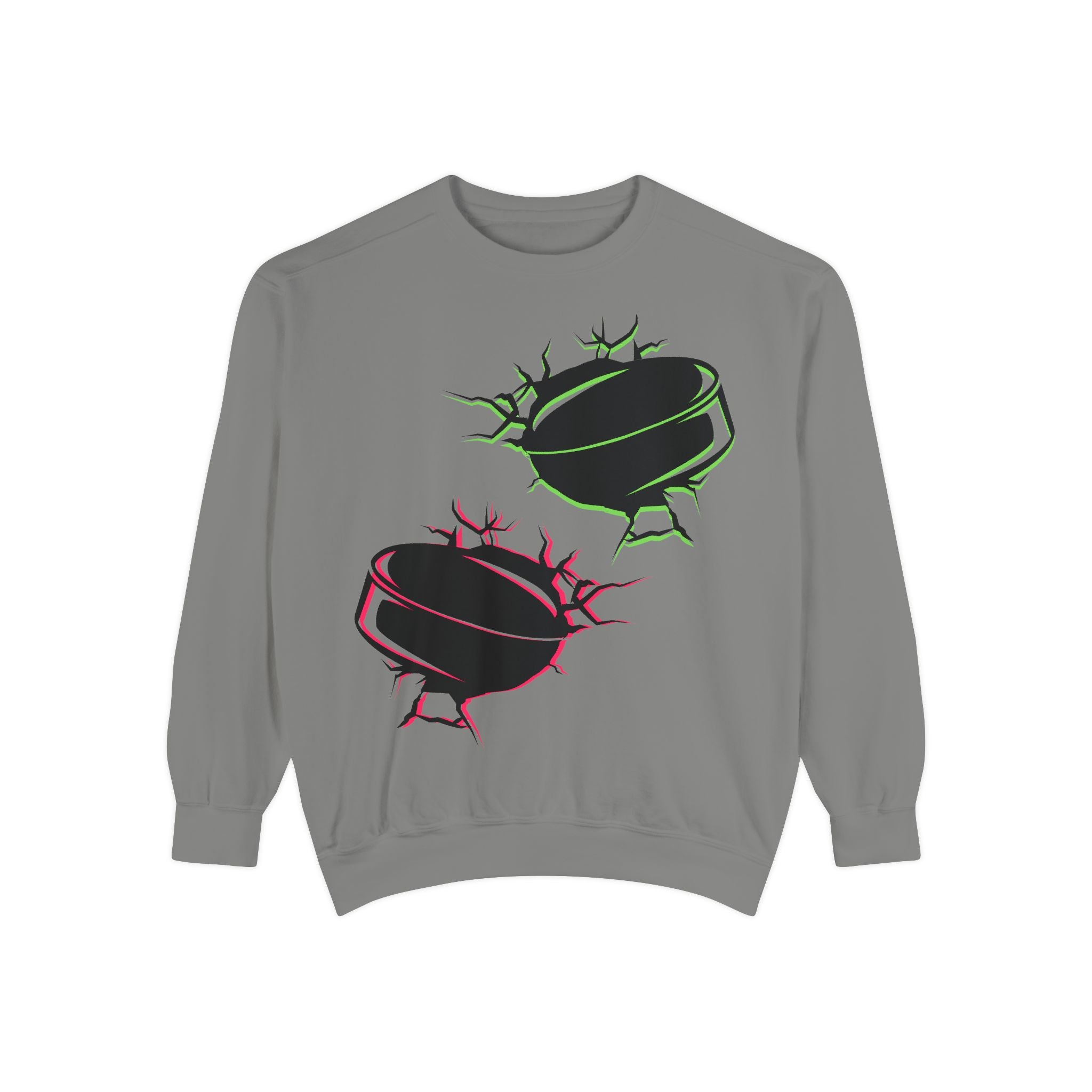 Heated Rivalry Inspired Hockey Puck Sweatshirt Unisex Romance Book Fan Merch