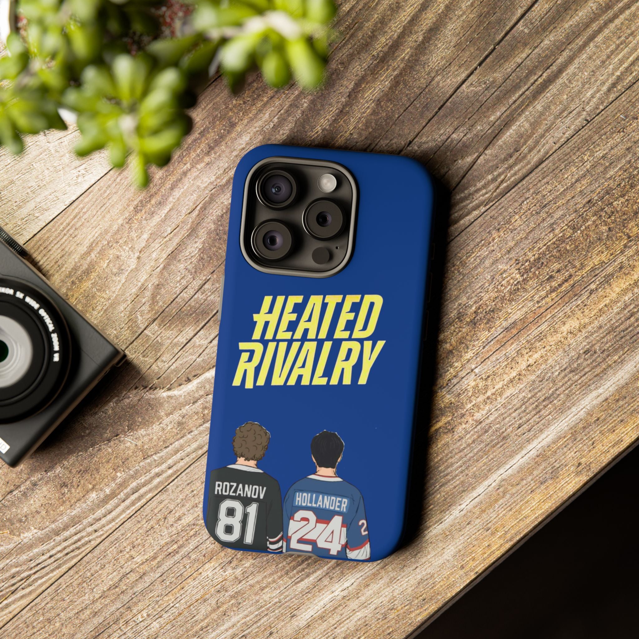 Heated Rivalry Hockey iPhone Case Sports Romance Phone Case Hockey Fan Gift Protective Tough Case