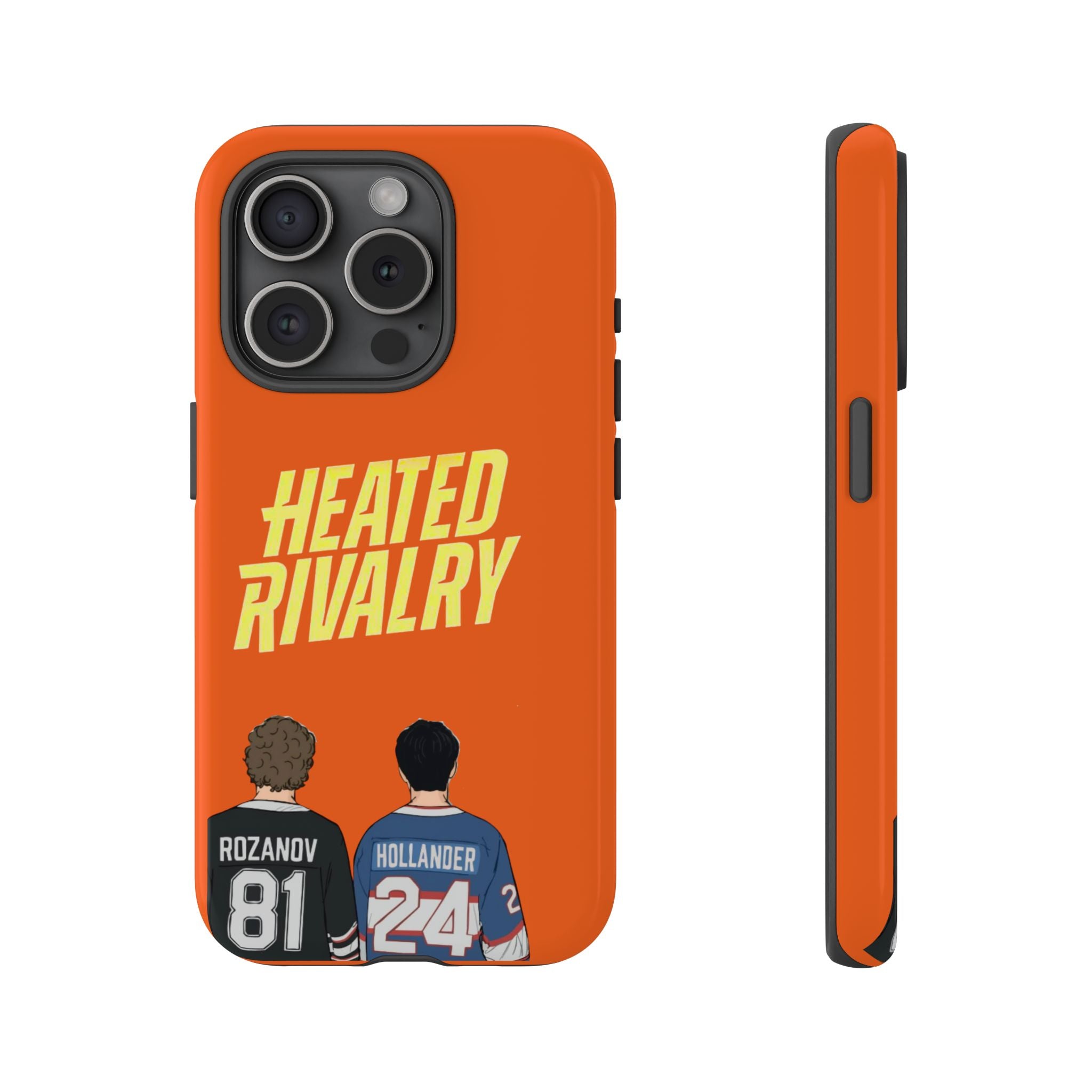 Heated Rivalry Hockey iPhone Case Sports Romance Phone Case Hockey Fan Gift Protective Tough Case