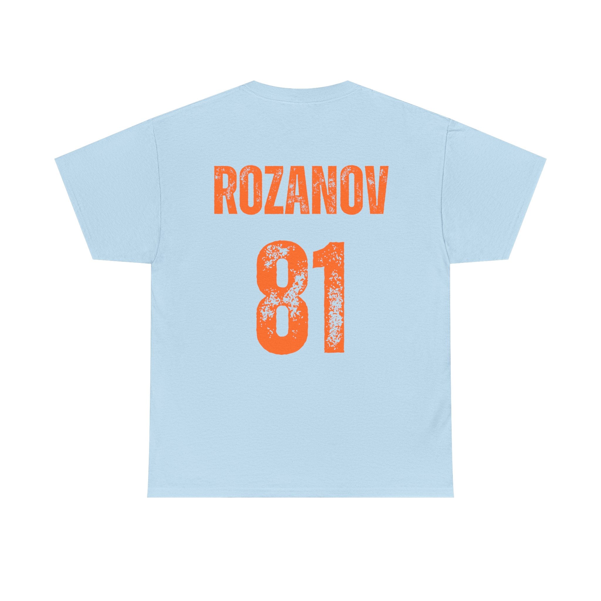 I Love Ilya Rozanov Unisex T Shirt Rozanov 81 Hockey Shirt Fan Inspired Graphic Tee