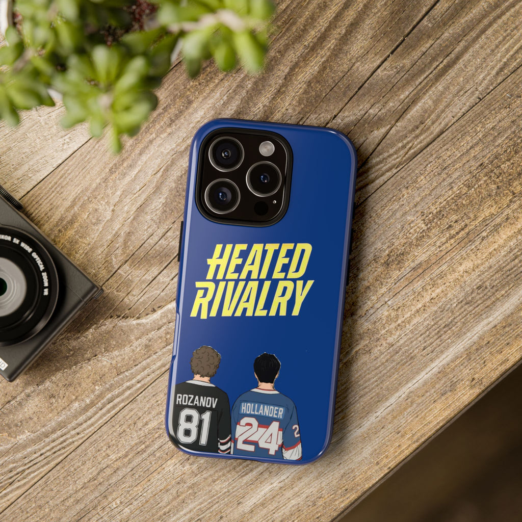 Heated Rivalry Hockey iPhone Case Sports Romance Phone Case Hockey Fan Gift Protective Tough Case