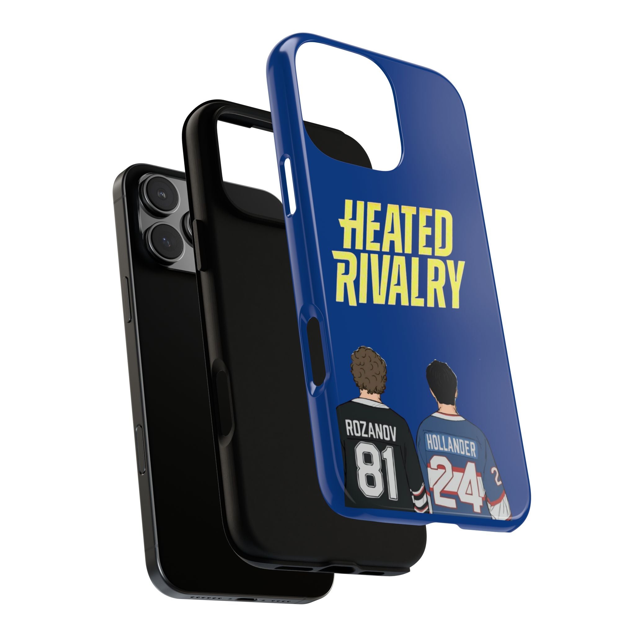 Heated Rivalry Hockey iPhone Case Sports Romance Phone Case Hockey Fan Gift Protective Tough Case