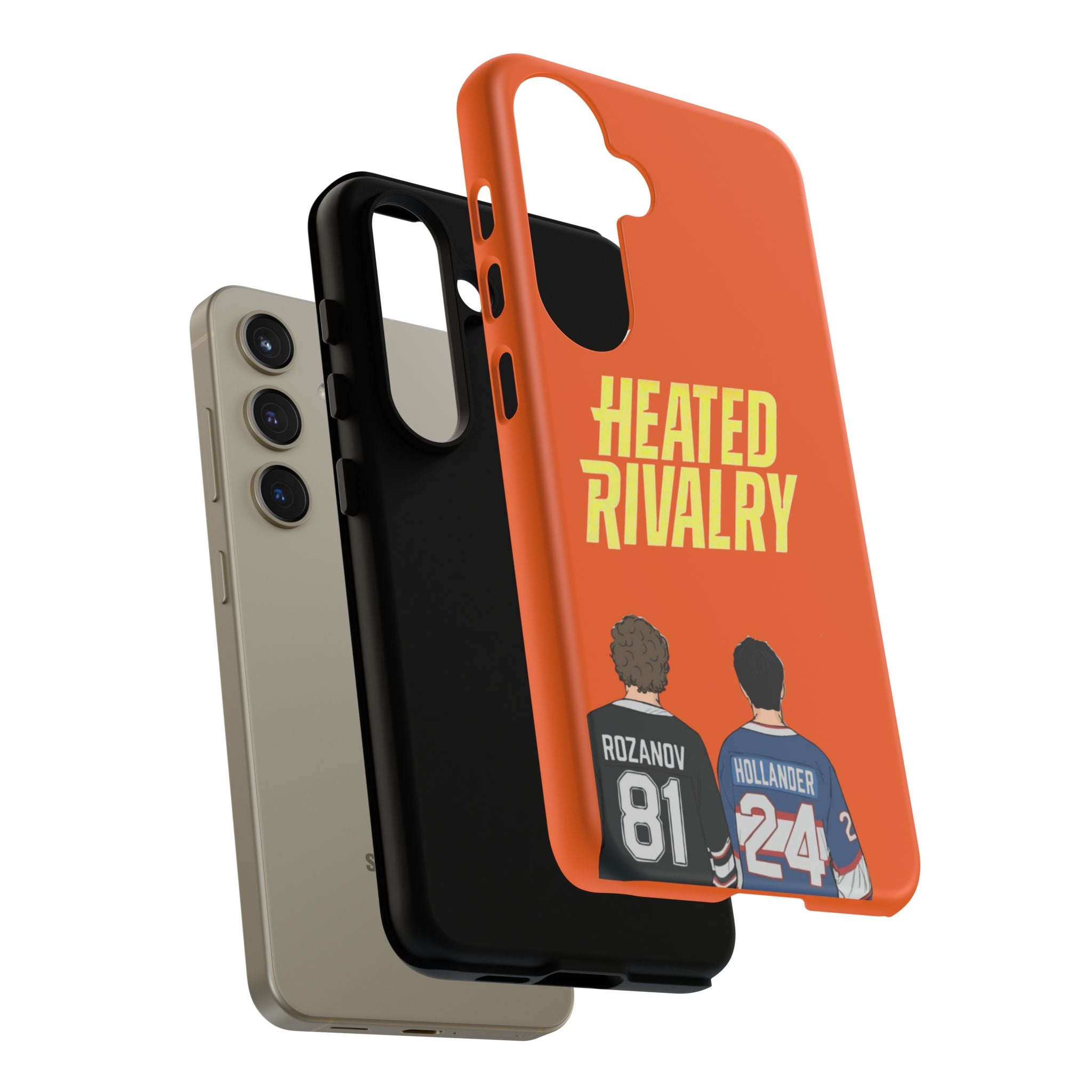 Heated Rivalry Hockey iPhone Case Sports Romance Phone Case Hockey Fan Gift Protective Tough Case