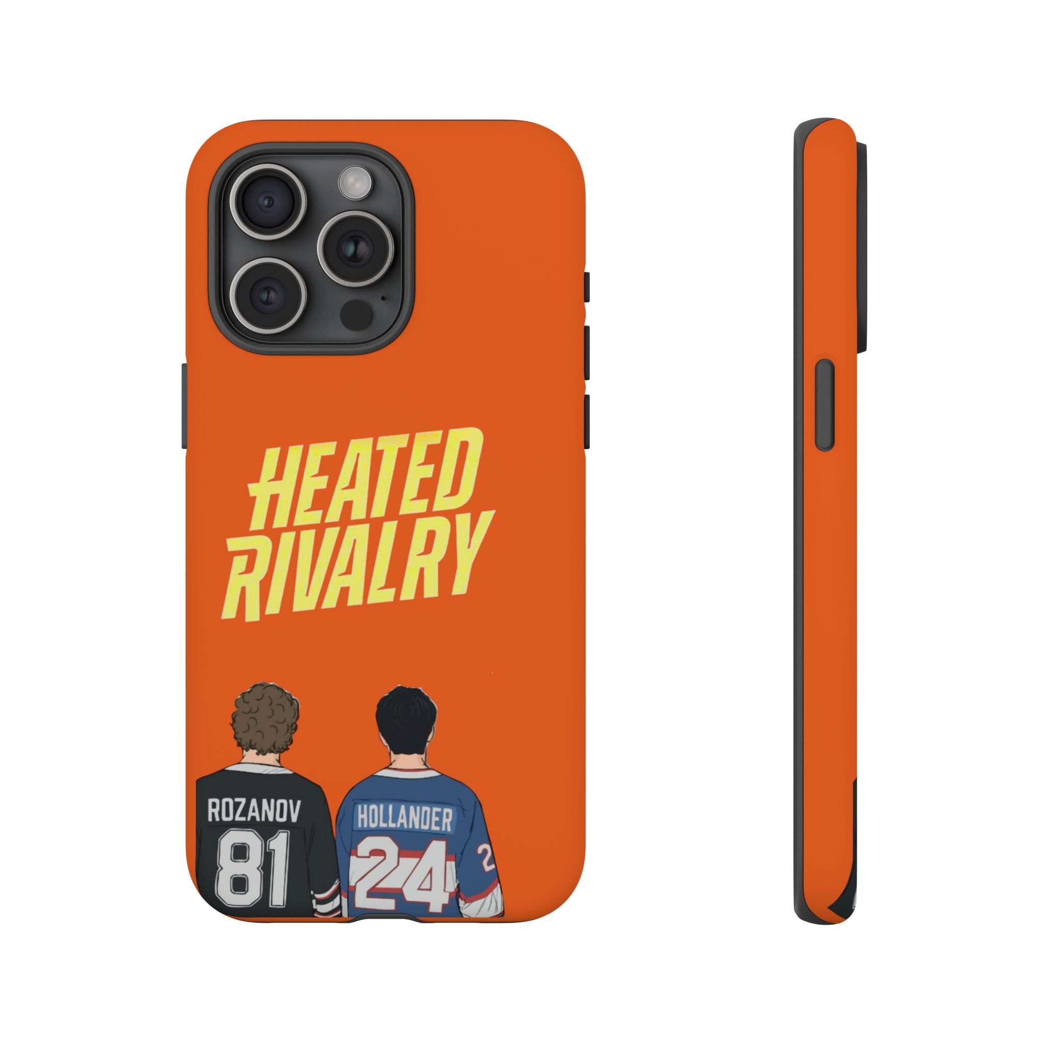 Heated Rivalry Hockey iPhone Case Sports Romance Phone Case Hockey Fan Gift Protective Tough Case