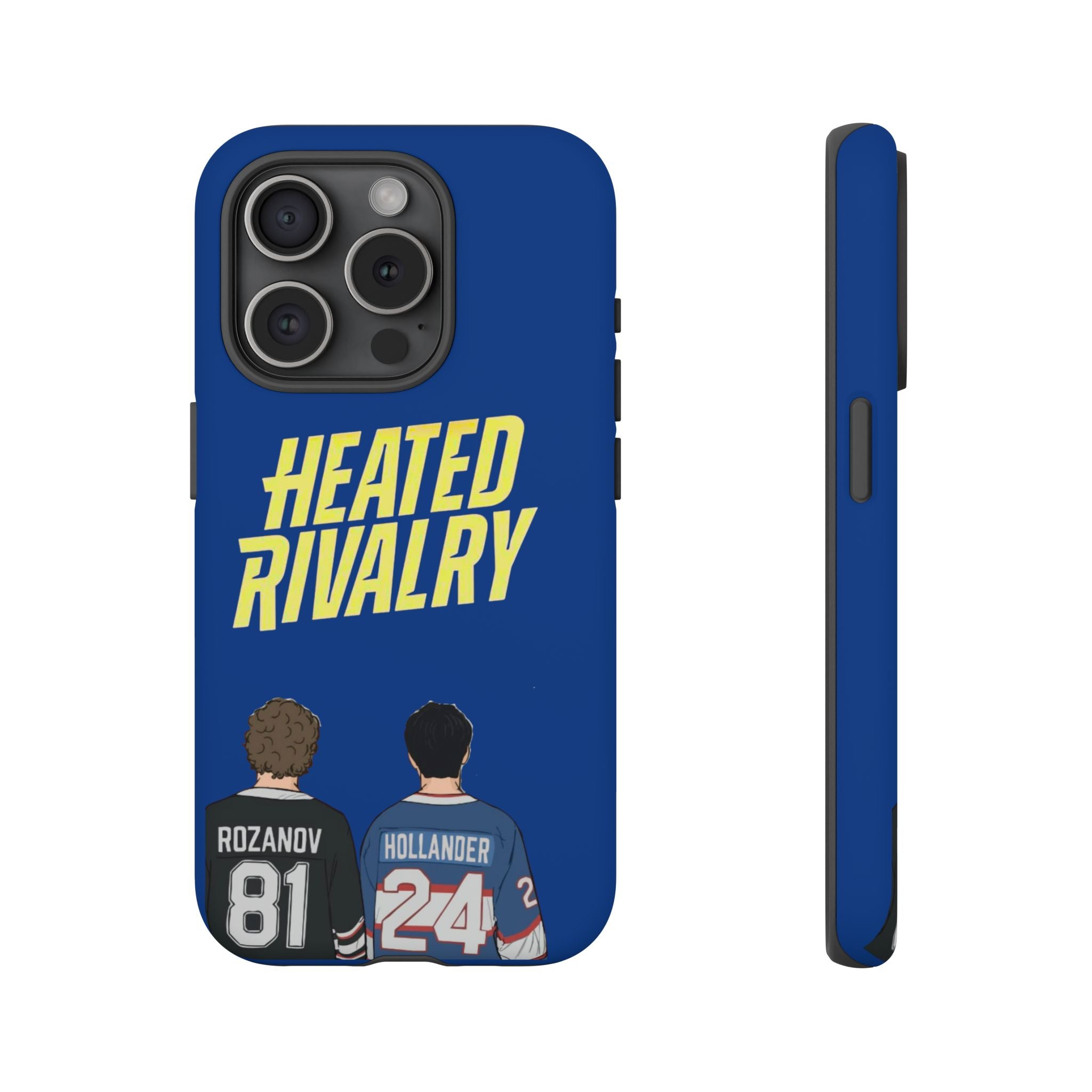 Heated Rivalry Hockey iPhone Case Sports Romance Phone Case Hockey Fan Gift Protective Tough Case