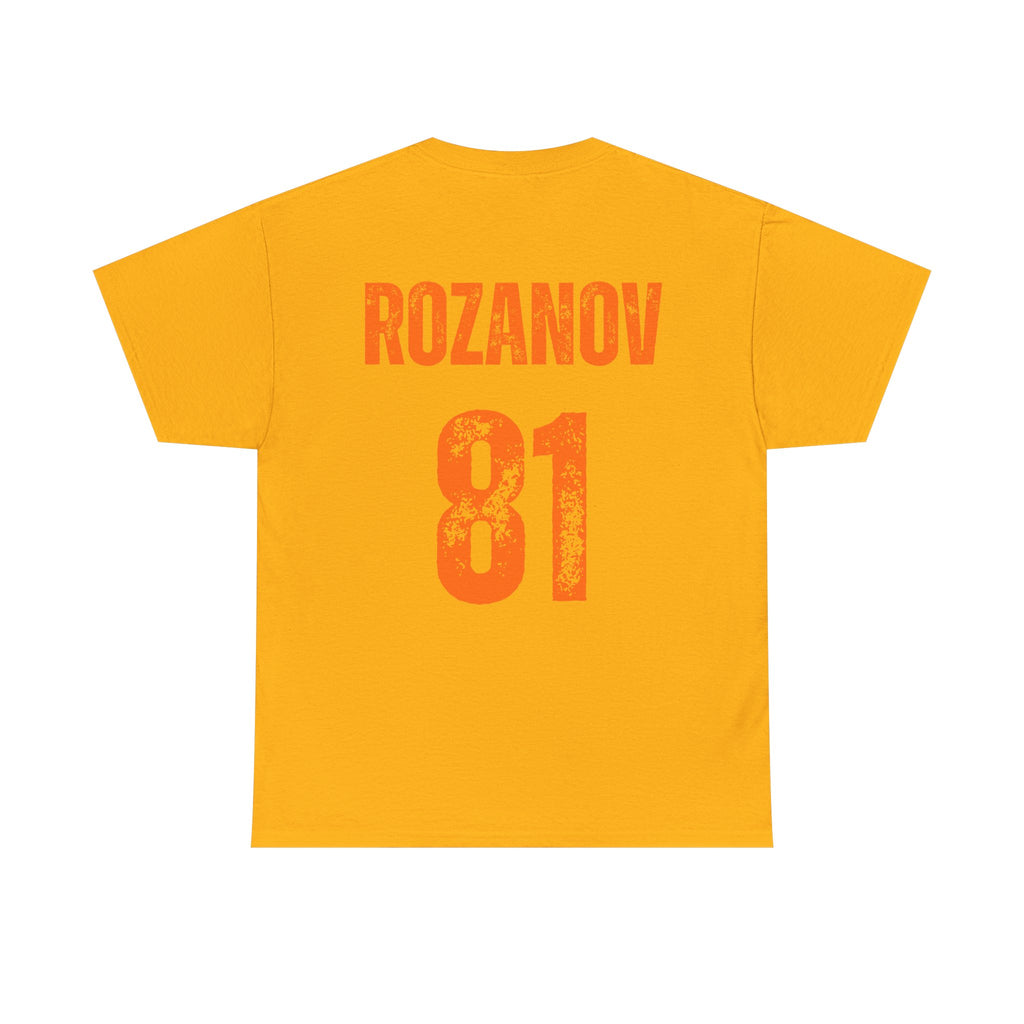 I Love Ilya Rozanov Unisex T Shirt Rozanov 81 Hockey Shirt Fan Inspired Graphic Tee