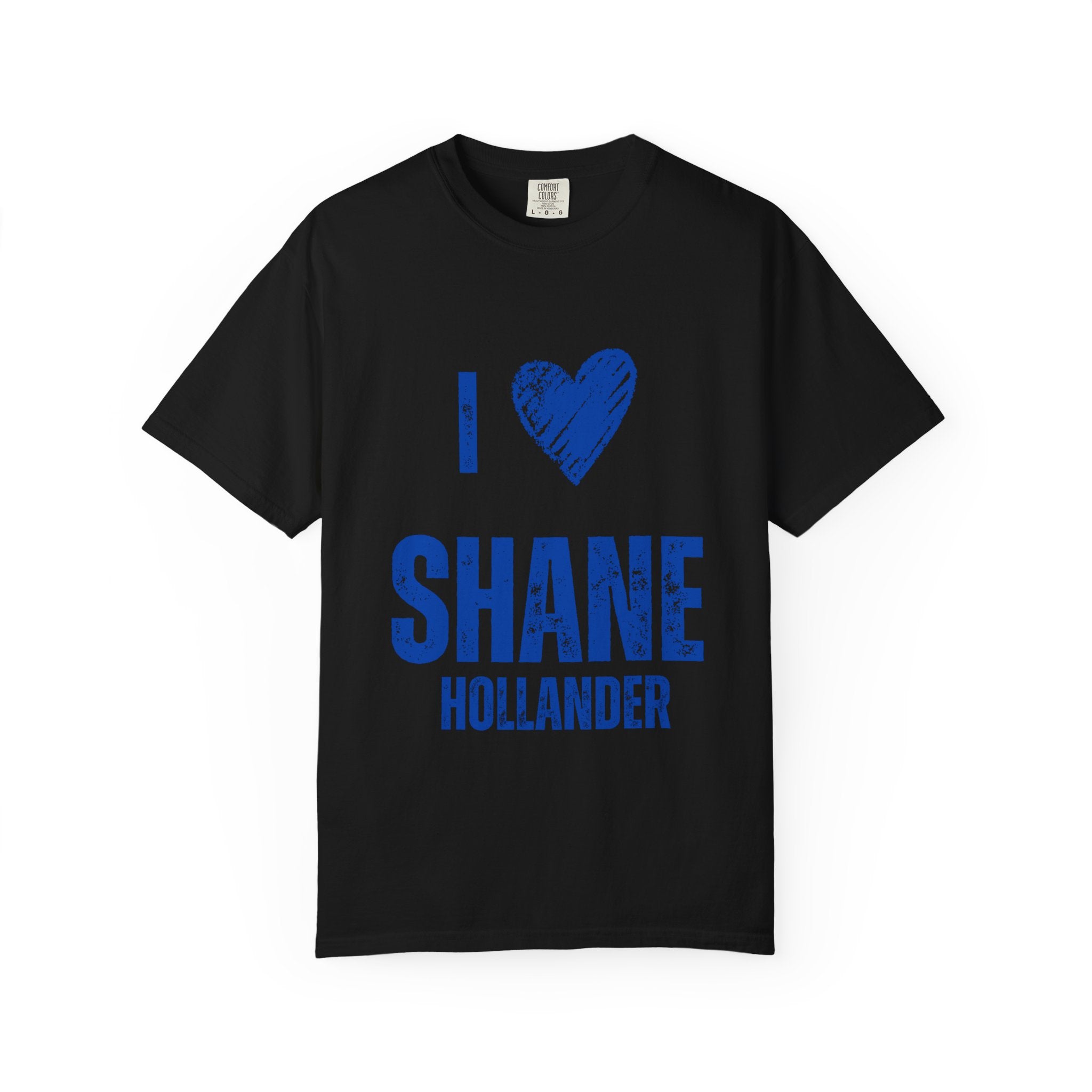 I Love Shane Hollander Unisex T Shirt Hockey Romance Inspired Graphic Tee Vintage Jersey Style Fan Shirt