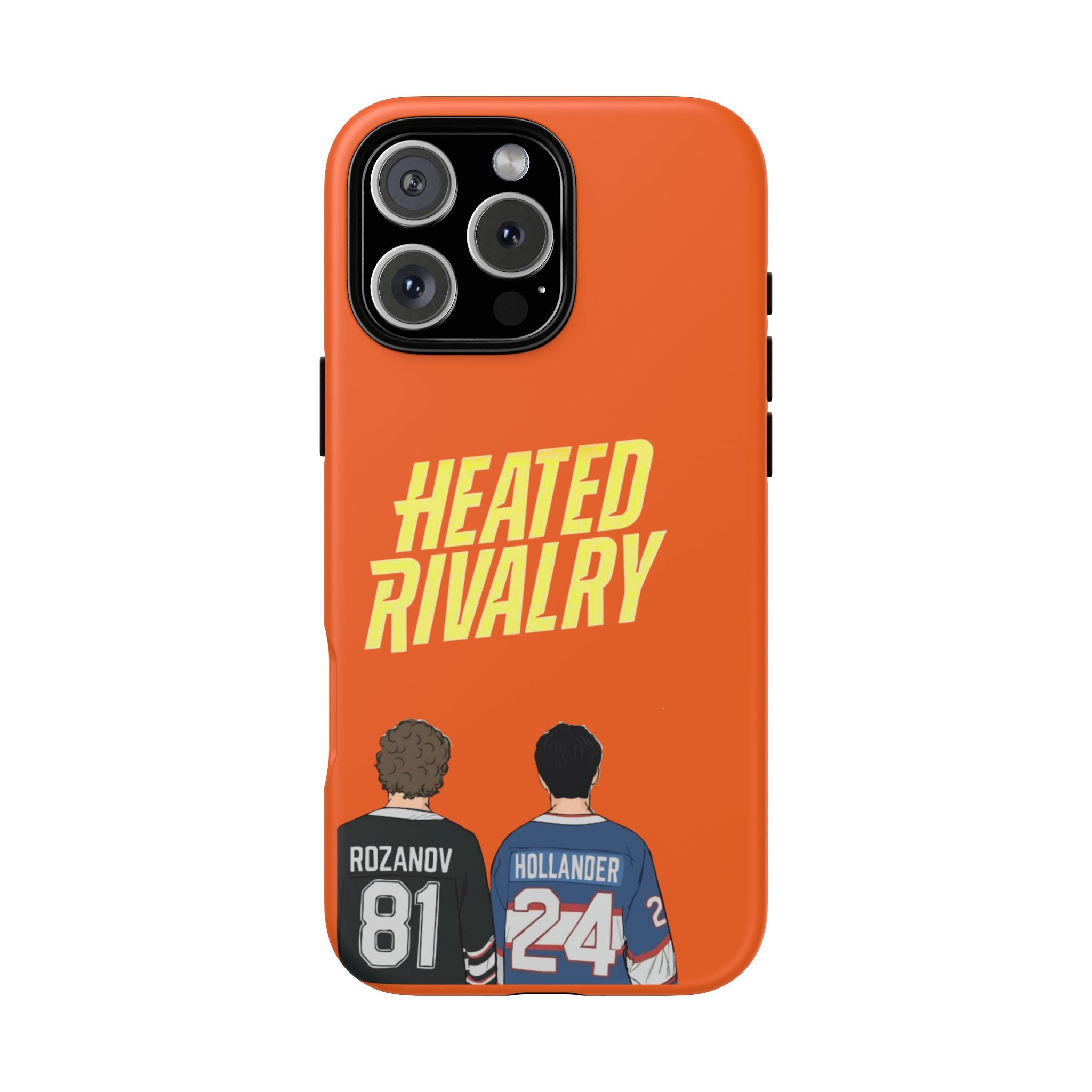Heated Rivalry Hockey iPhone Case Sports Romance Phone Case Hockey Fan Gift Protective Tough Case