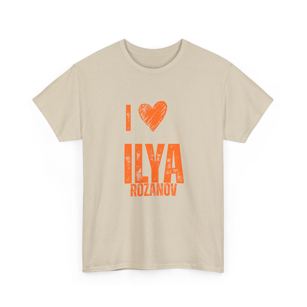 I Love Ilya Rozanov Unisex T Shirt Rozanov 81 Hockey Shirt Fan Inspired Graphic Tee