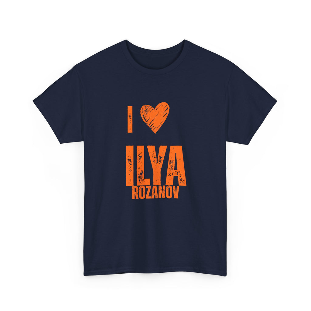 I Love Ilya Rozanov Unisex T Shirt Rozanov 81 Hockey Shirt Fan Inspired Graphic Tee