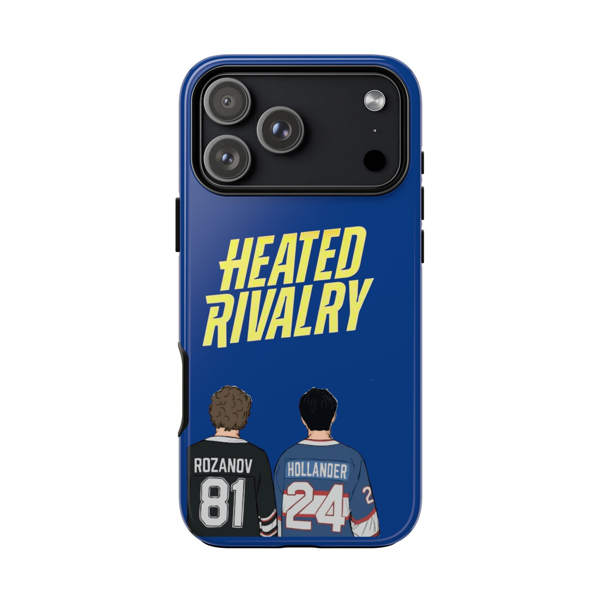 Heated Rivalry Hockey iPhone Case Sports Romance Phone Case Hockey Fan Gift Protective Tough Case