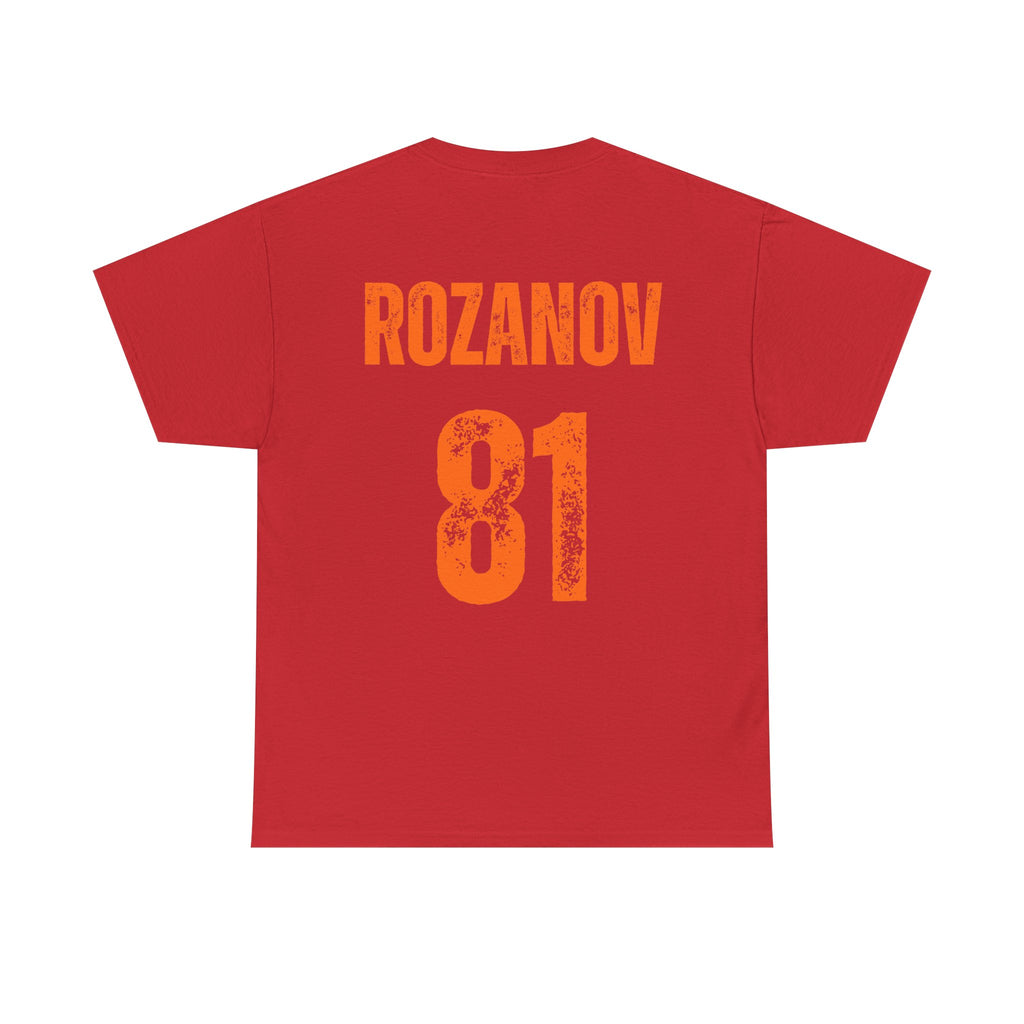 I Love Ilya Rozanov Unisex T Shirt Rozanov 81 Hockey Shirt Fan Inspired Graphic Tee