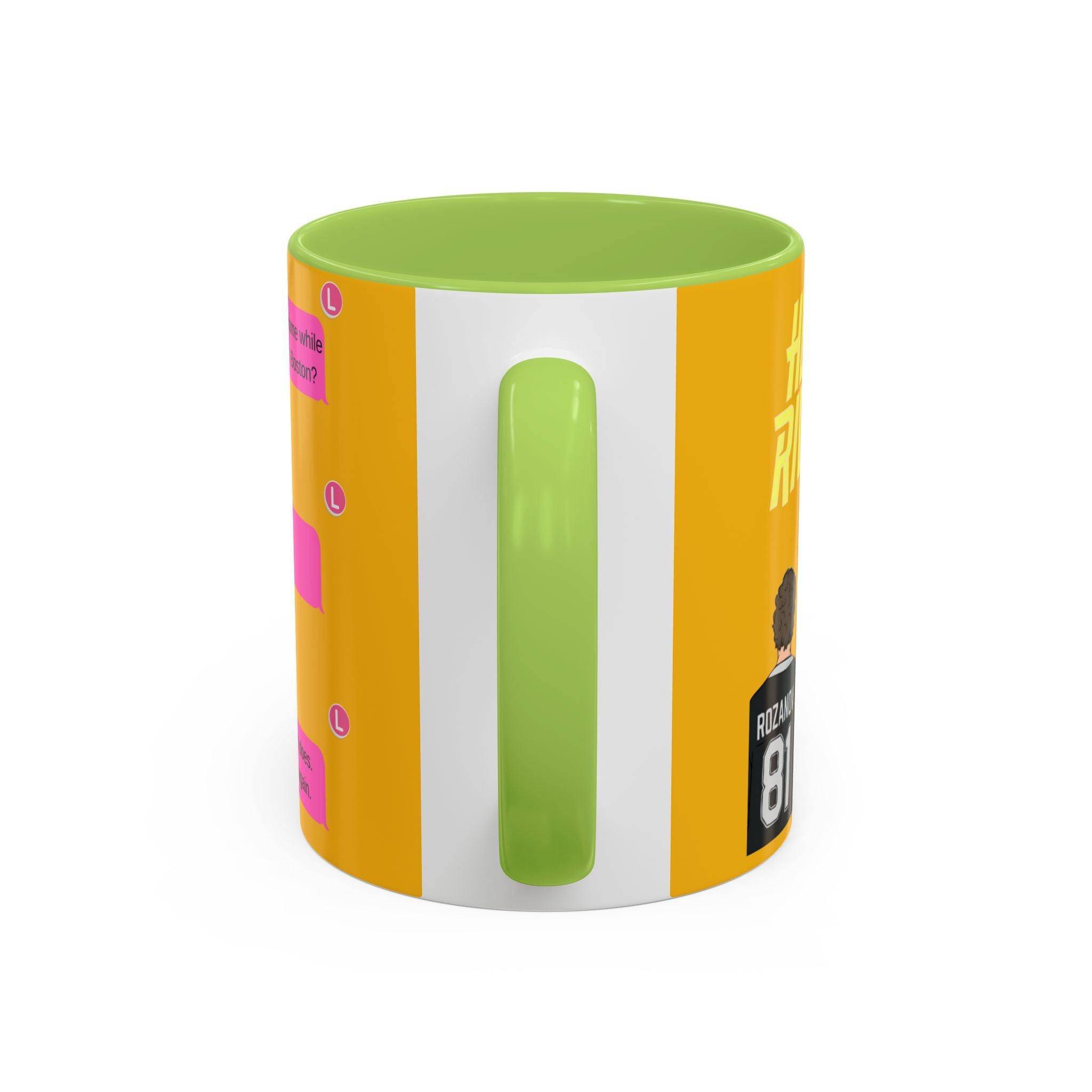 TV Show Inspired Text Message Mug Fandom Coffee Mug Accent Ceramic Cup Gift for Him Gift for Her Funny Dialogue Mug