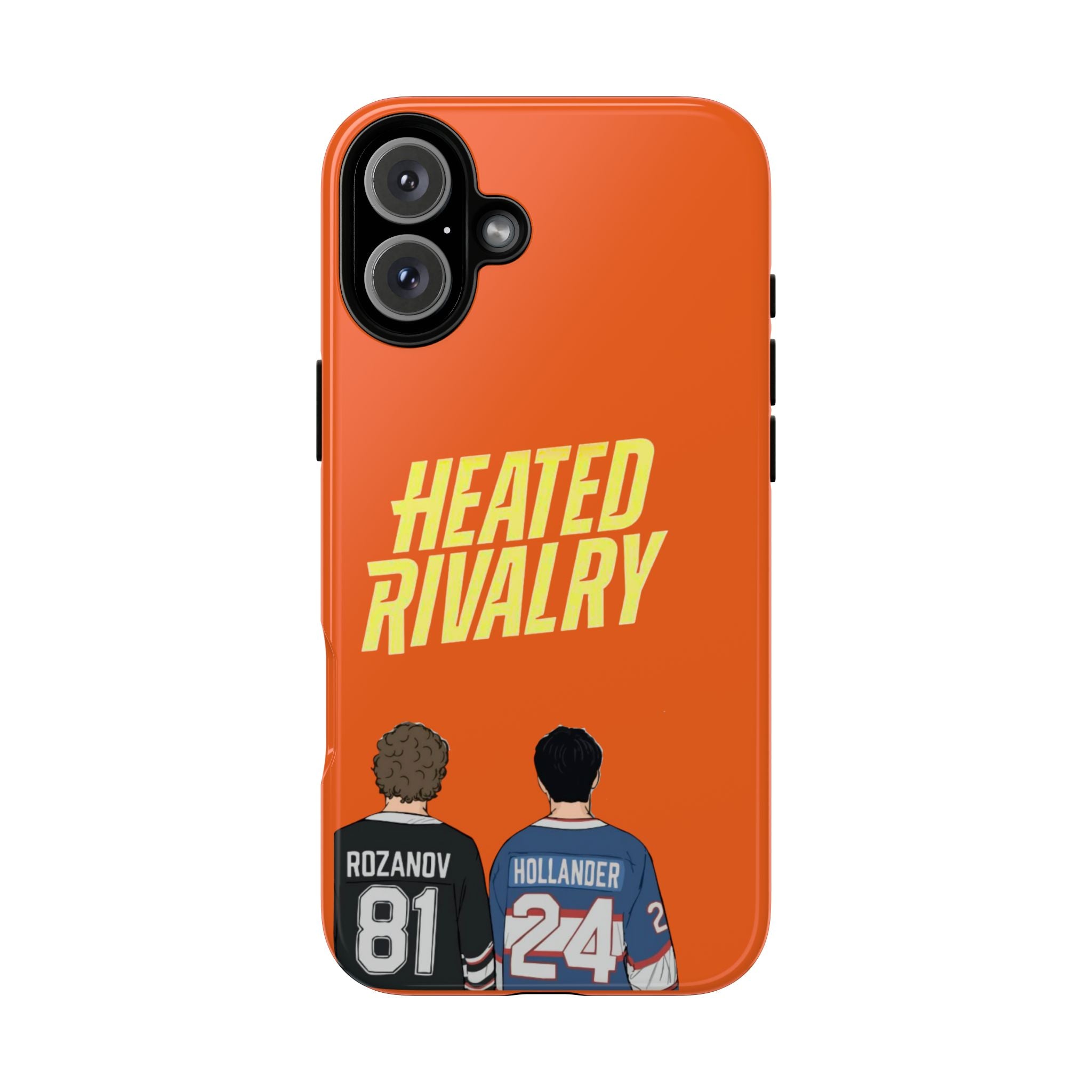 Heated Rivalry Hockey iPhone Case Sports Romance Phone Case Hockey Fan Gift Protective Tough Case