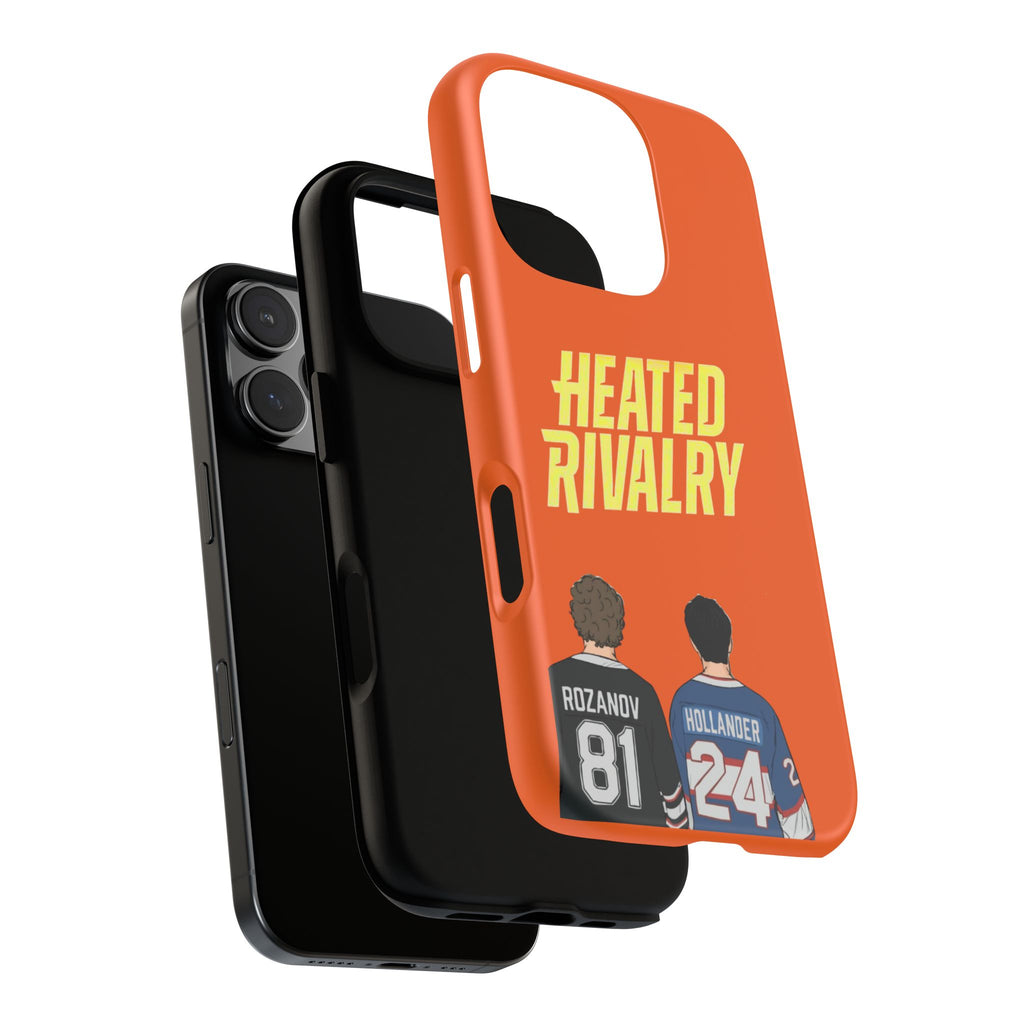 Heated Rivalry Hockey iPhone Case Sports Romance Phone Case Hockey Fan Gift Protective Tough Case