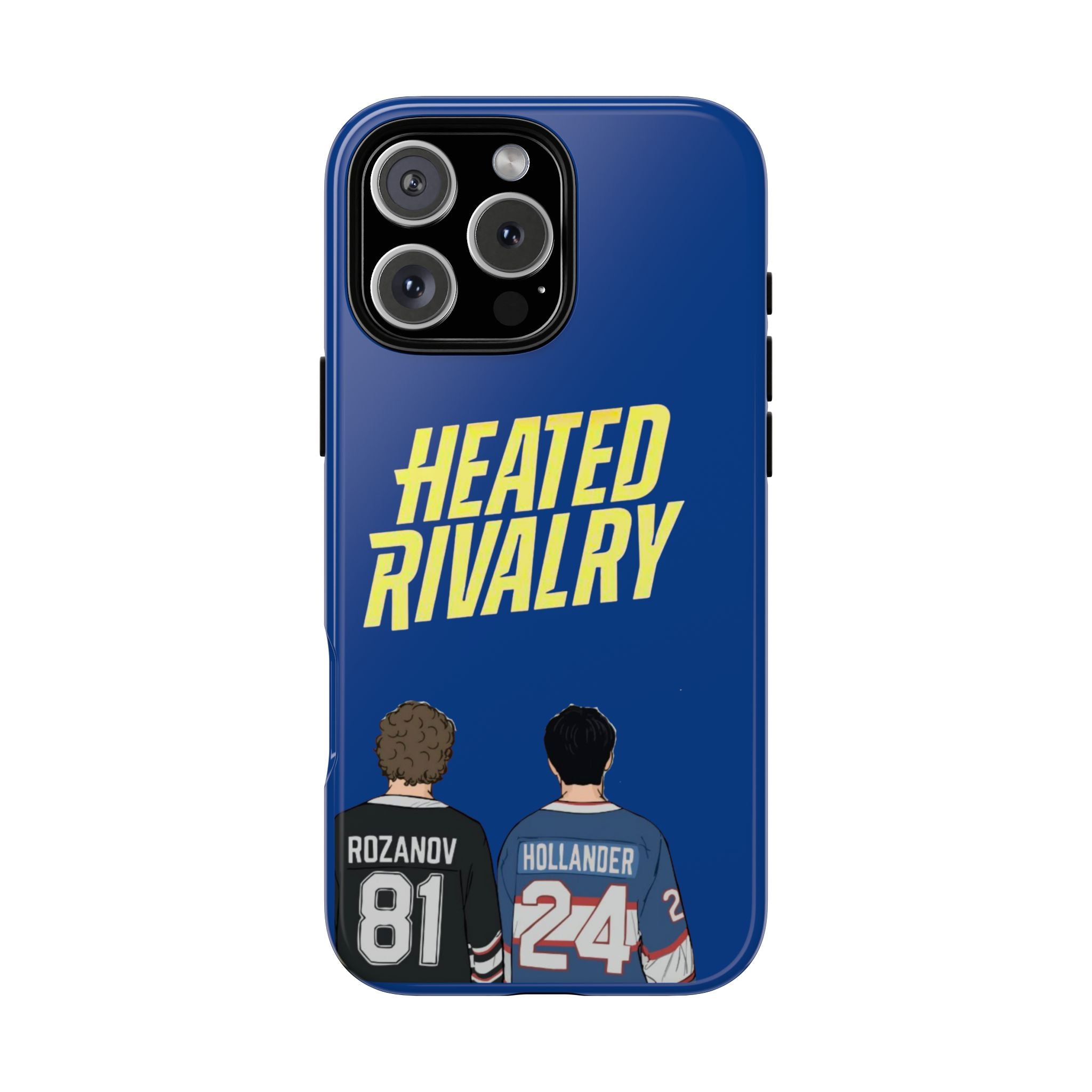 Heated Rivalry Hockey iPhone Case Sports Romance Phone Case Hockey Fan Gift Protective Tough Case