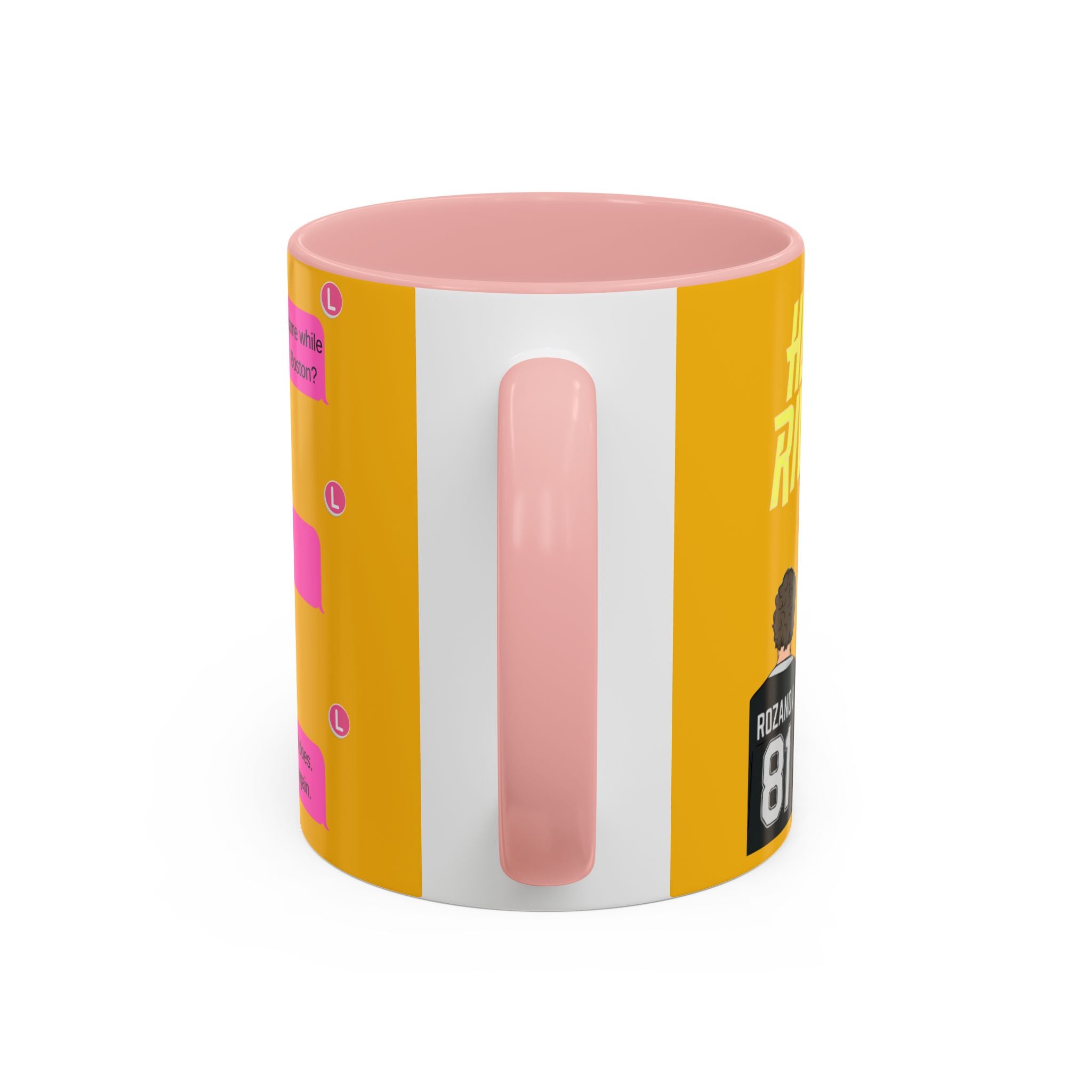 TV Show Inspired Text Message Mug Fandom Coffee Mug Accent Ceramic Cup Gift for Him Gift for Her Funny Dialogue Mug