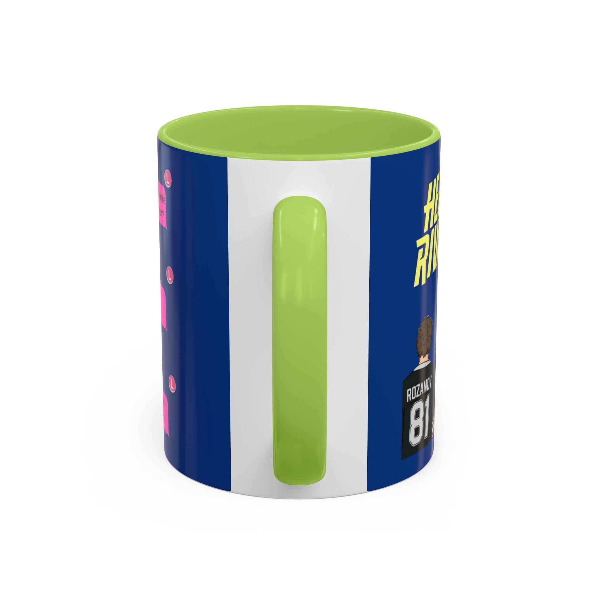 TV Show Inspired Text Message Mug Fandom Coffee Mug Accent Ceramic Cup Gift for Him Gift for Her Funny Dialogue Mug