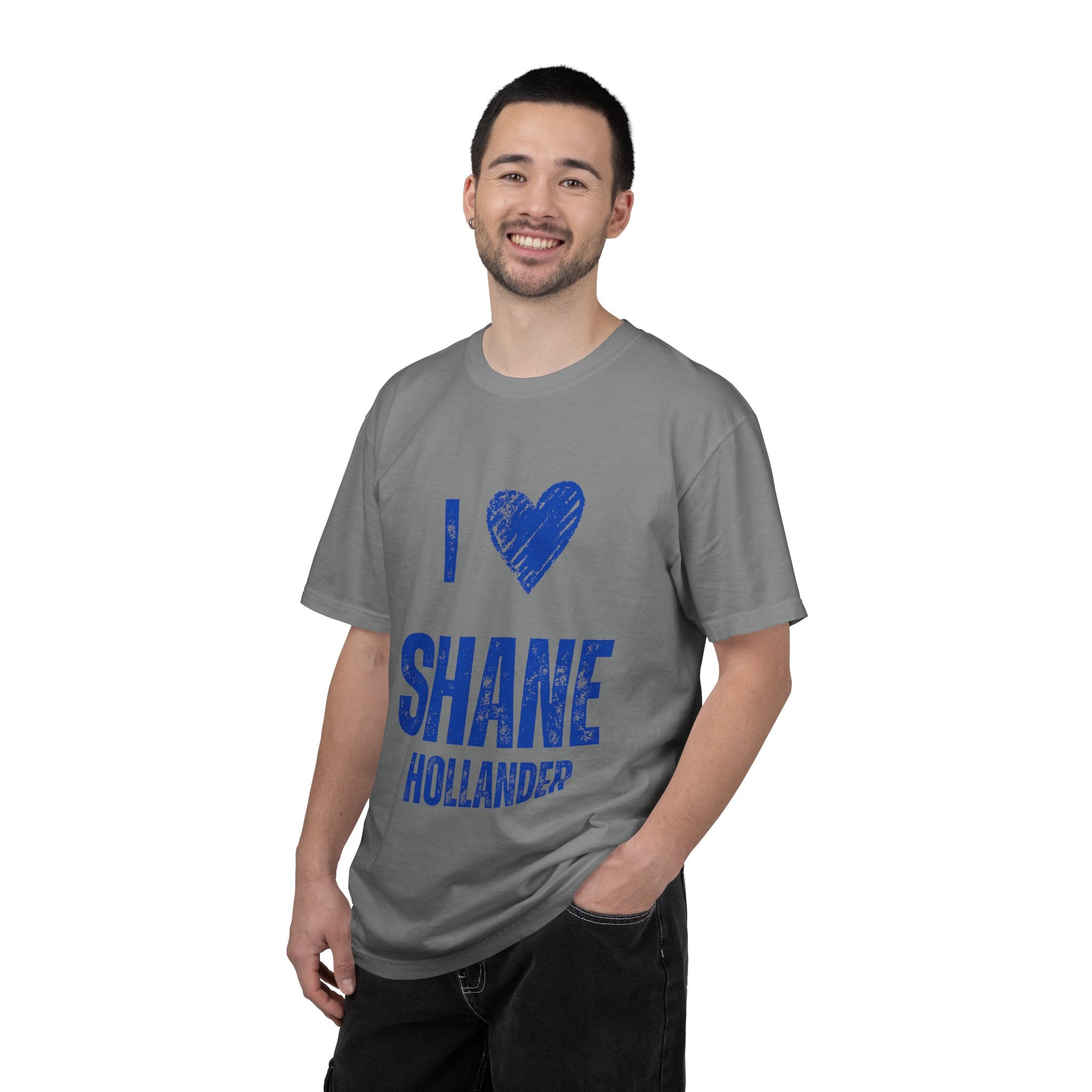 I Love Shane Hollander Unisex T Shirt Hockey Romance Inspired Graphic Tee Vintage Jersey Style Fan Shirt