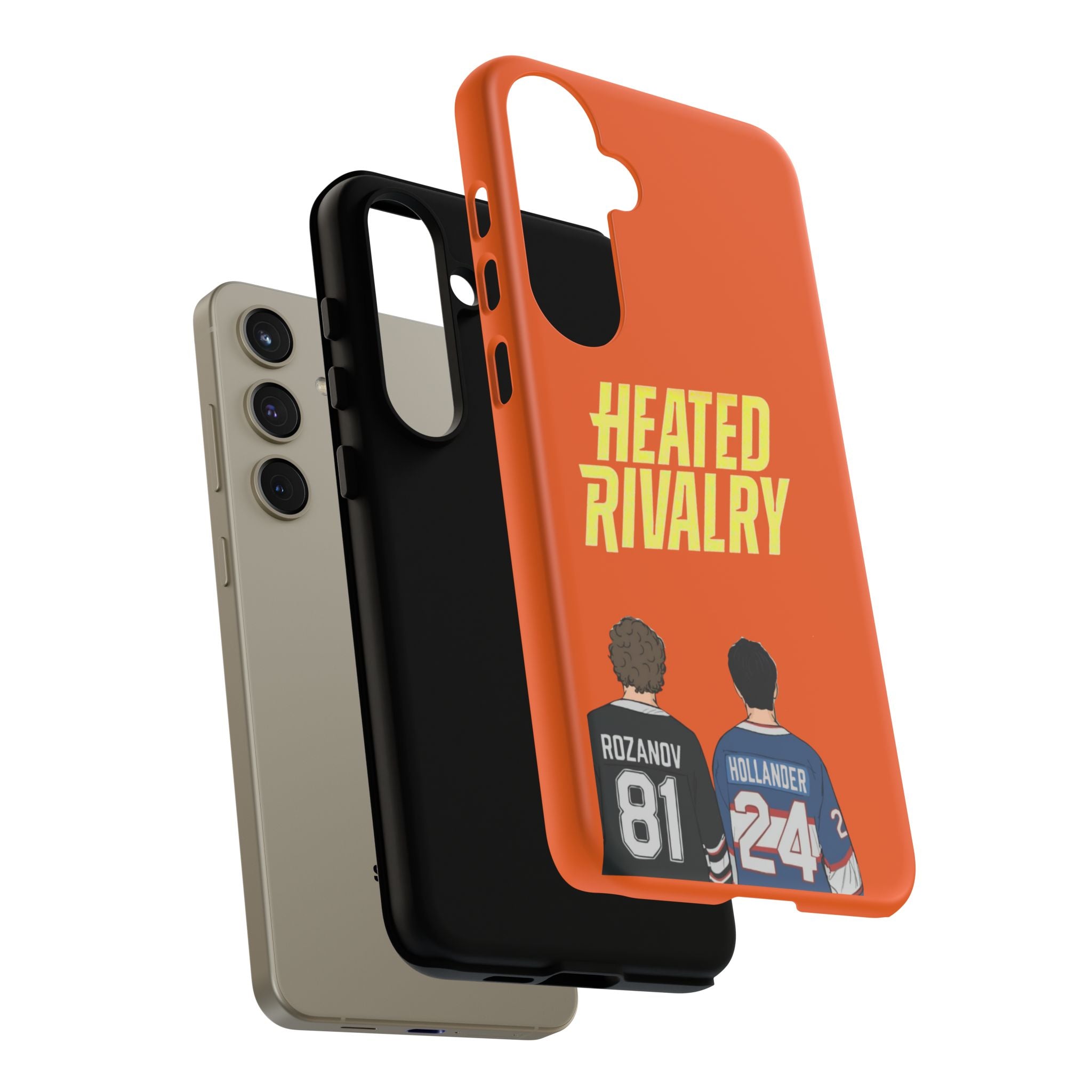 Heated Rivalry Hockey iPhone Case Sports Romance Phone Case Hockey Fan Gift Protective Tough Case