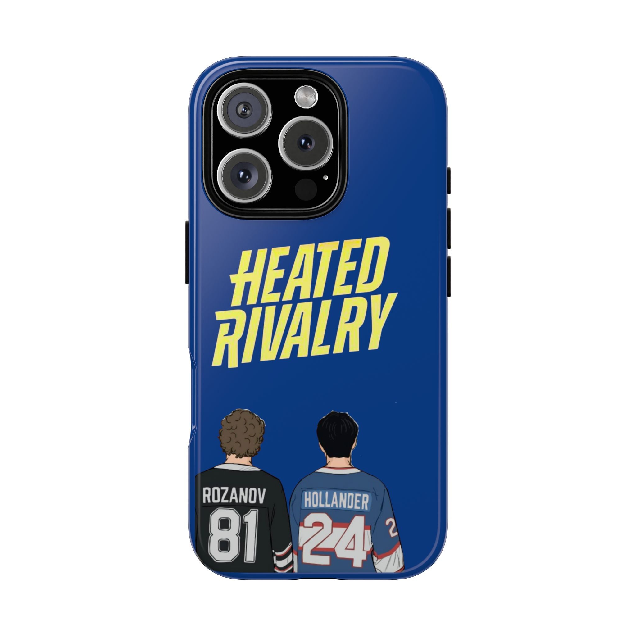 Heated Rivalry Hockey iPhone Case Sports Romance Phone Case Hockey Fan Gift Protective Tough Case