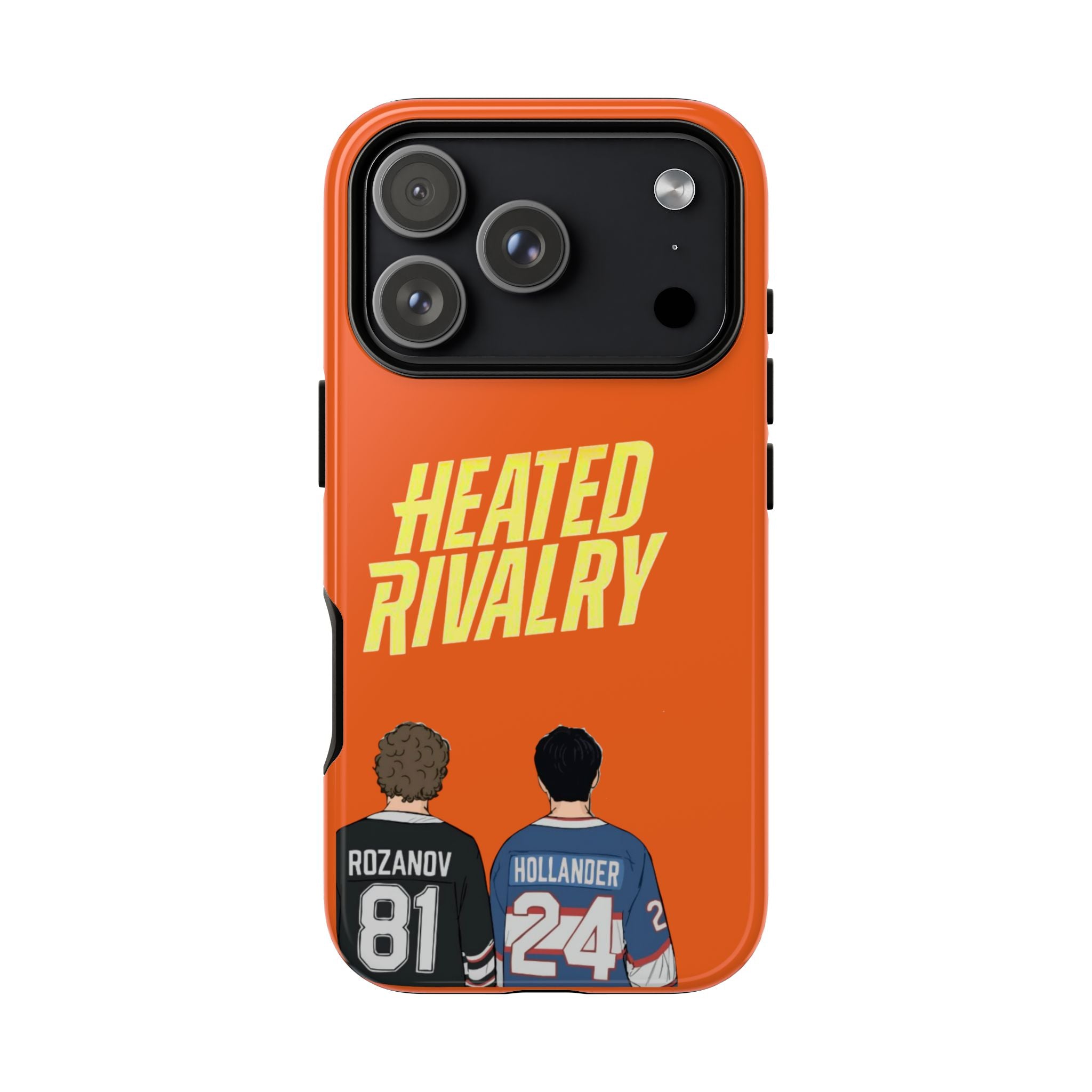 Heated Rivalry Hockey iPhone Case Sports Romance Phone Case Hockey Fan Gift Protective Tough Case