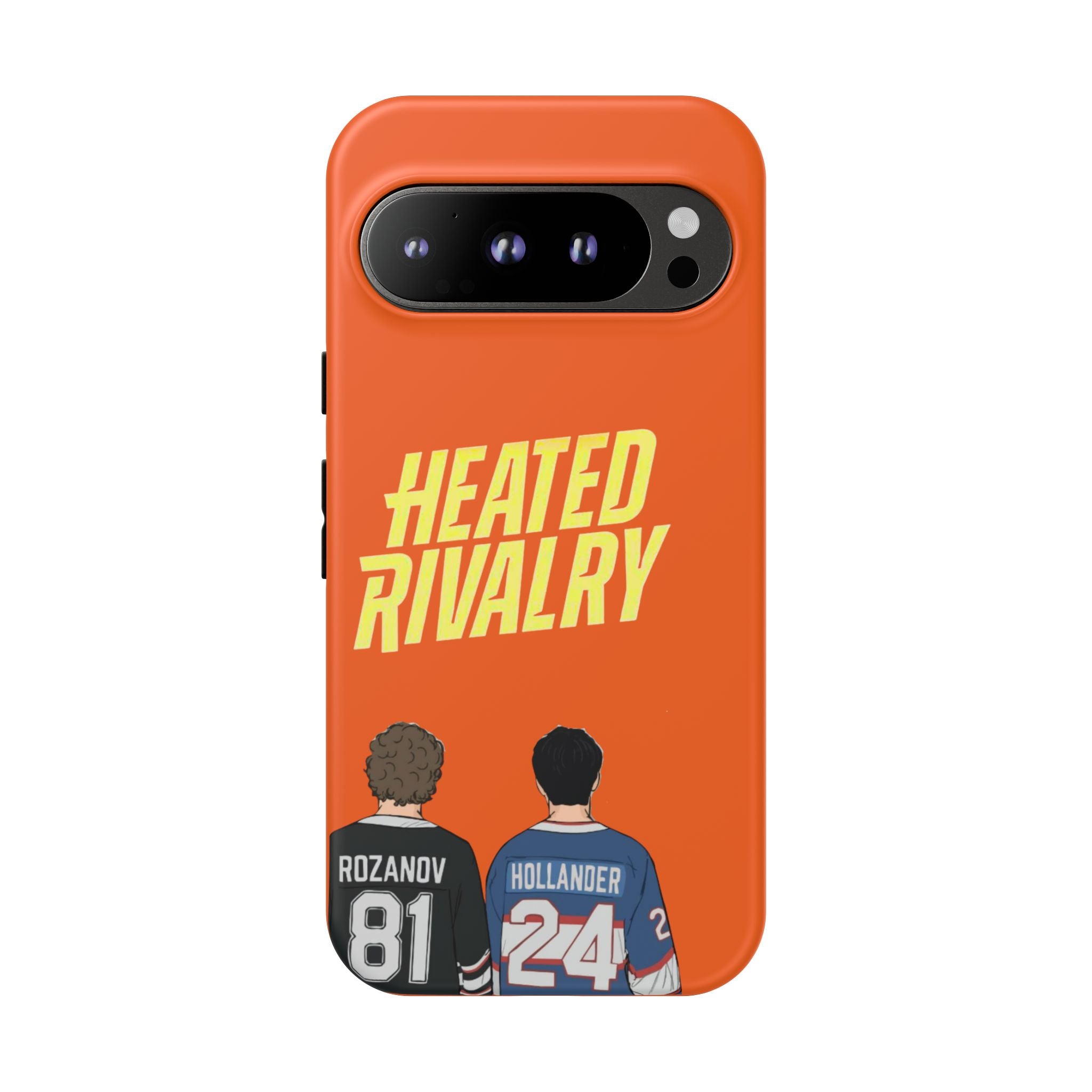 Heated Rivalry Hockey iPhone Case Sports Romance Phone Case Hockey Fan Gift Protective Tough Case