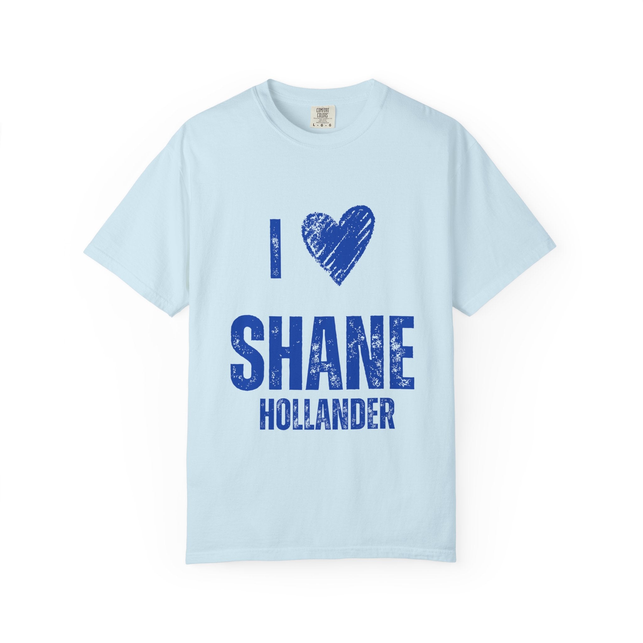 I Love Shane Hollander Unisex T Shirt Hockey Romance Inspired Graphic Tee Vintage Jersey Style Fan Shirt