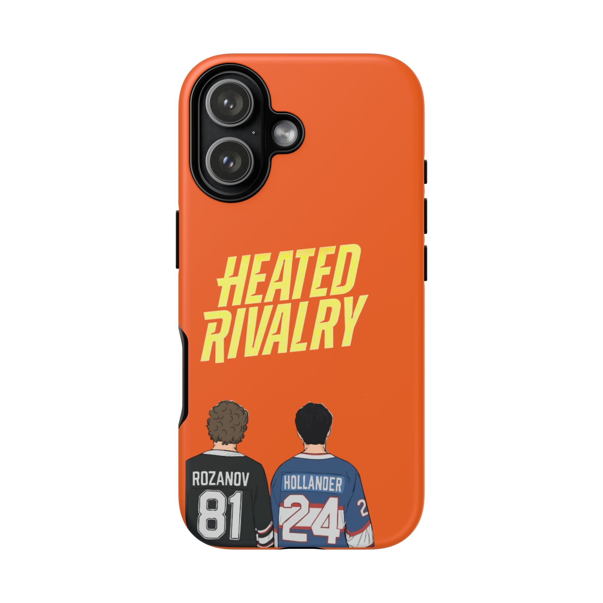 Heated Rivalry Hockey iPhone Case Sports Romance Phone Case Hockey Fan Gift Protective Tough Case