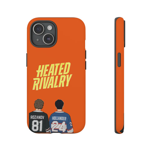 Heated Rivalry Hockey iPhone Case Sports Romance Phone Case Hockey Fan Gift Protective Tough Case